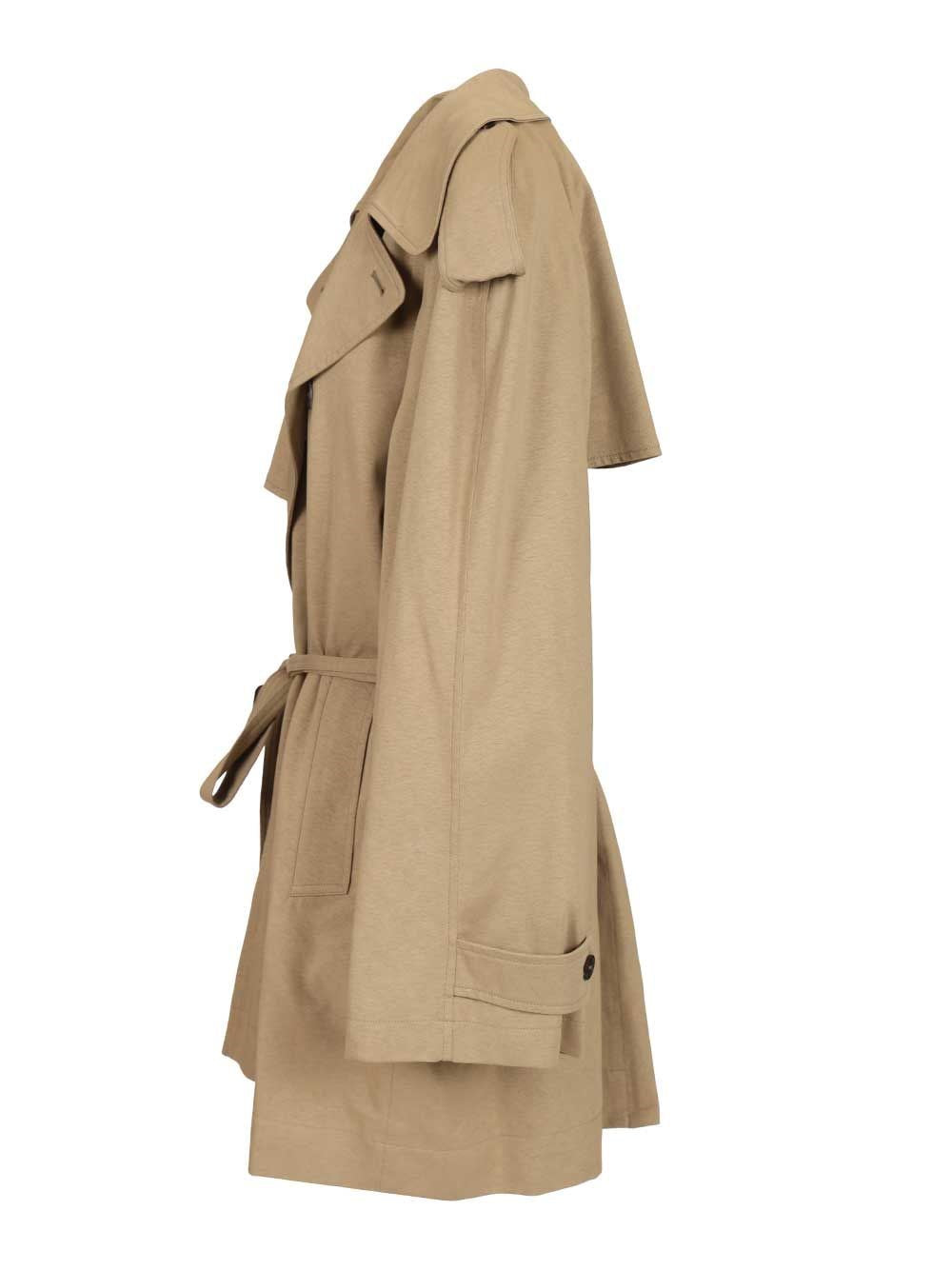 Balenciaga Women Cropped Trench Coat BALENCIAGA