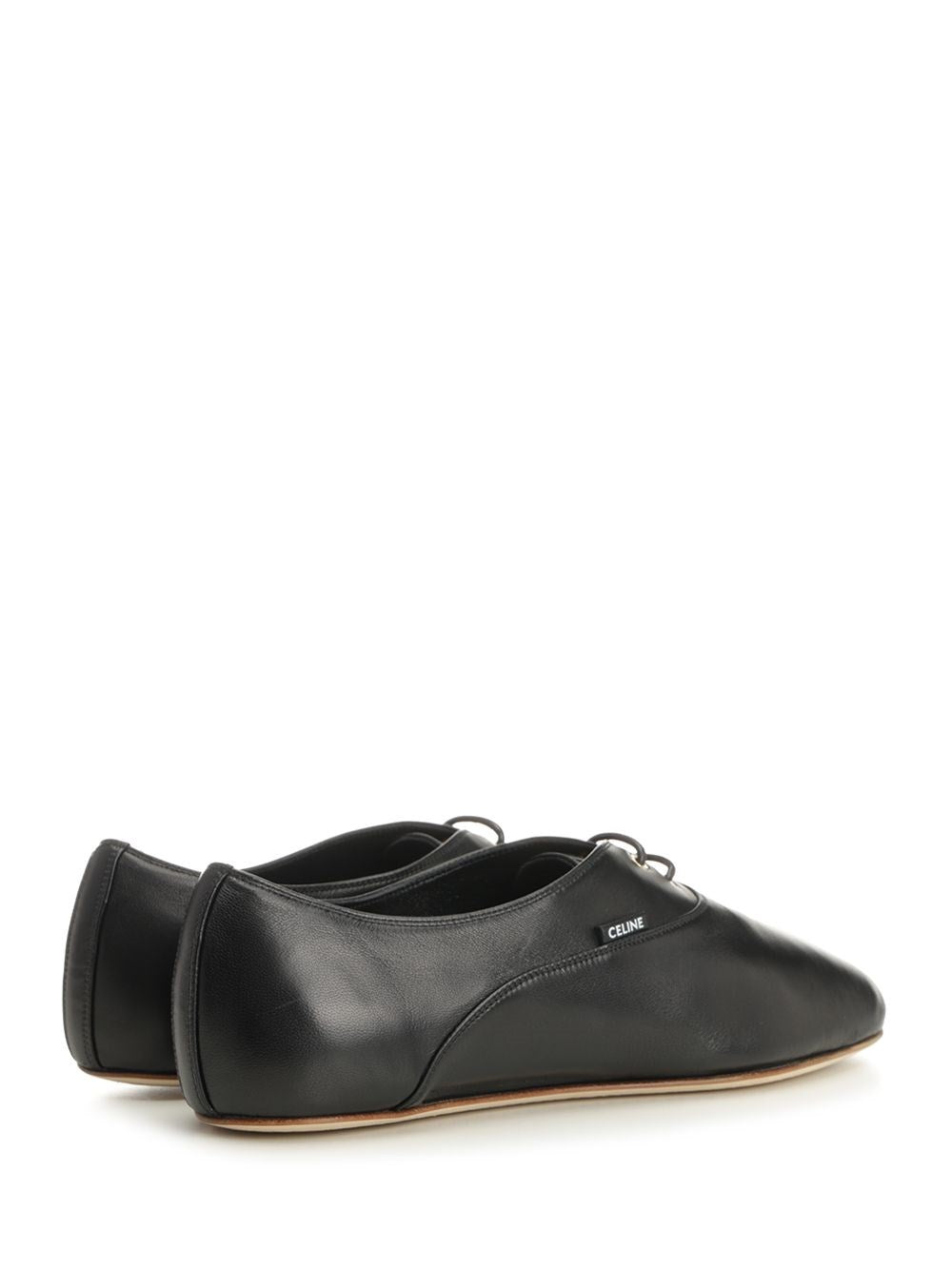 Celine Men Lace-Up Ballerinas In Lambskin CELINE