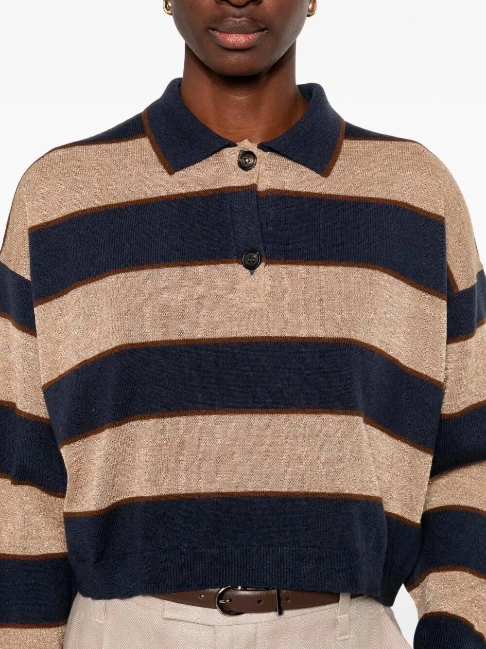 Brunello Cucinelli Women Polo Sweater BRUNELLO CUCINELLI