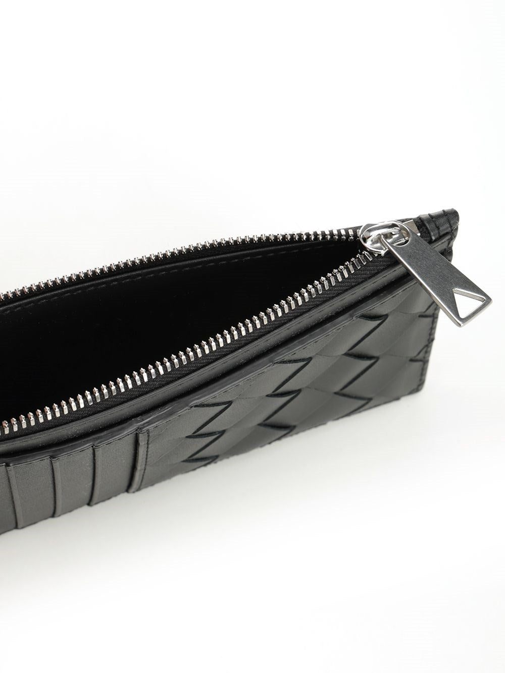 Bottega Veneta Men Long Braided Card Holder With Zip BOTTEGA VENETA