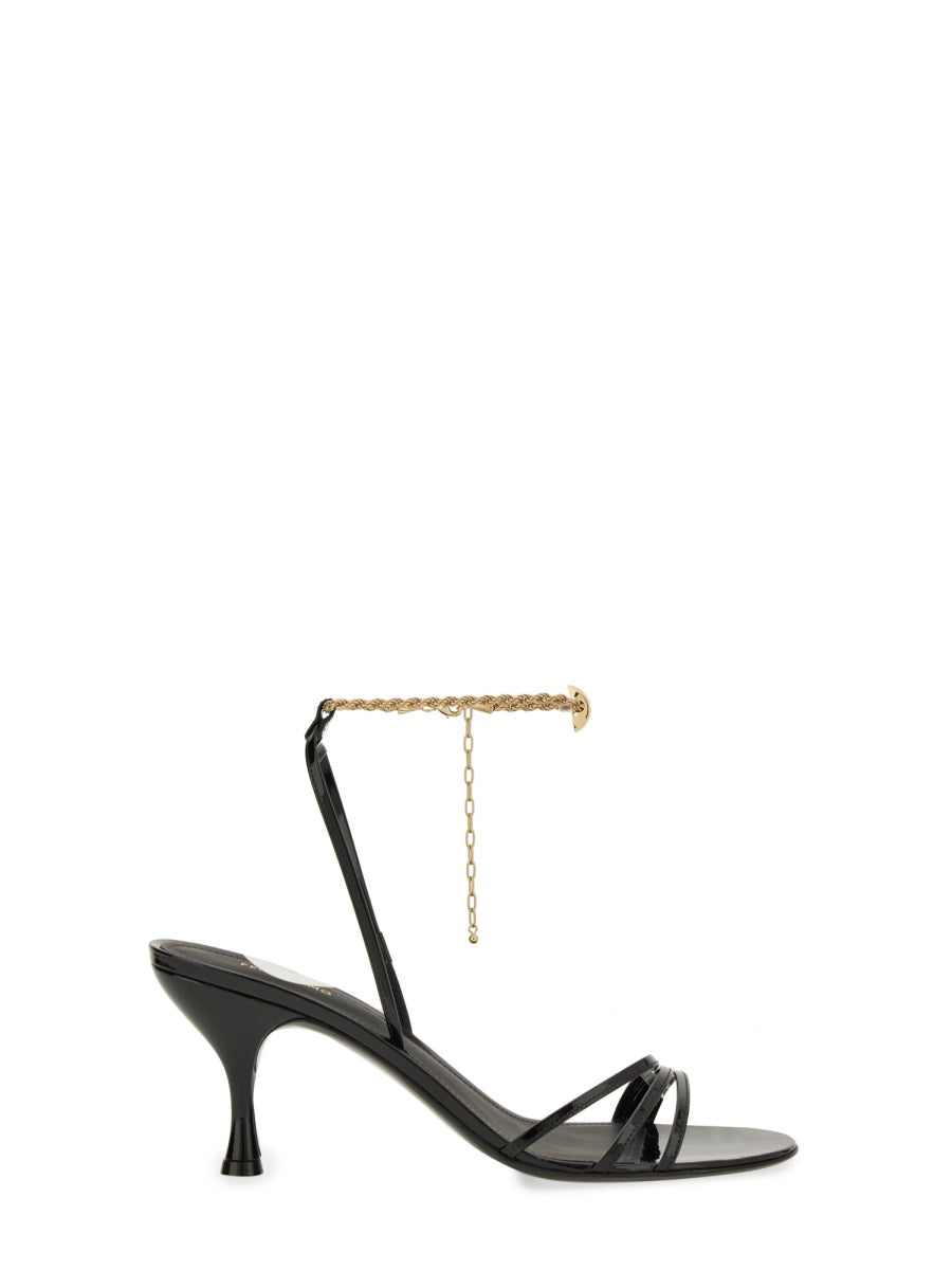 Ferragamo Women Sandal With Chain FERRAGAMO