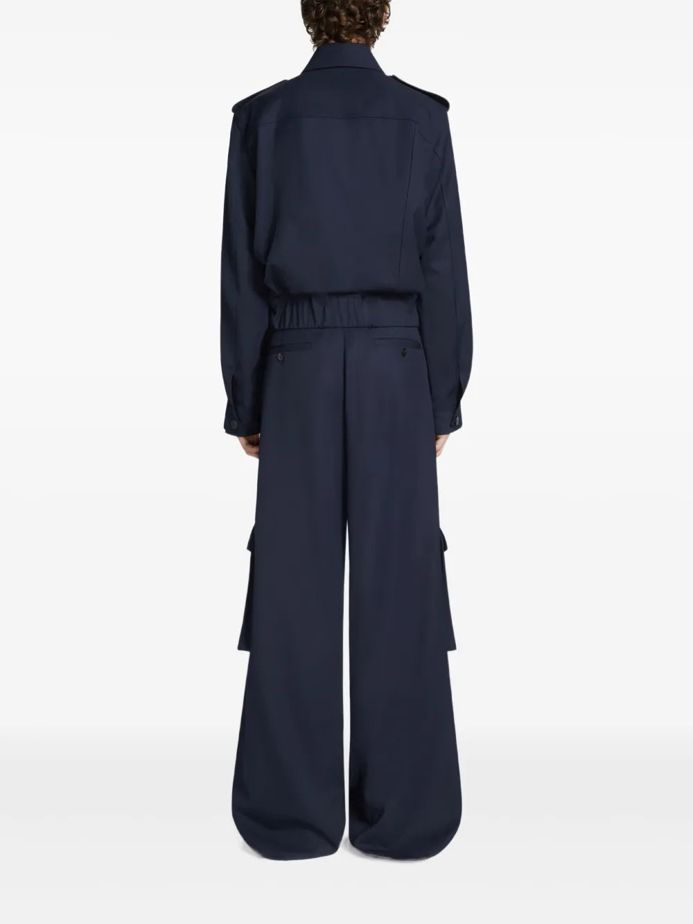 Dries Van Noten Men Piers Tris 1176 M.W.Pants Nav DRIES VAN NOTEN