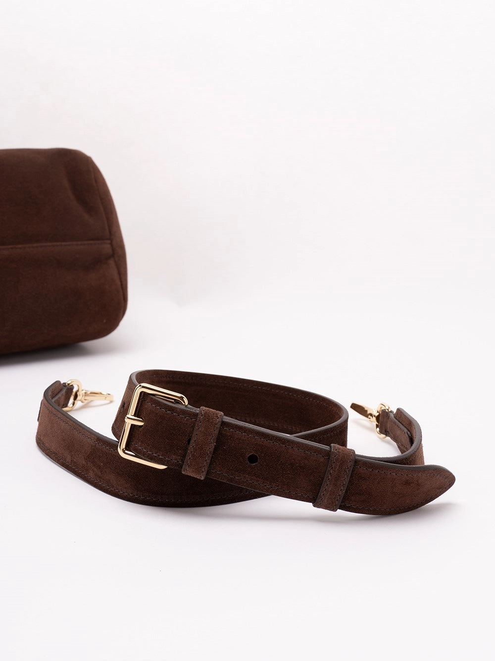 Prada Women Prada Allusion Large Suede Bag PRADA