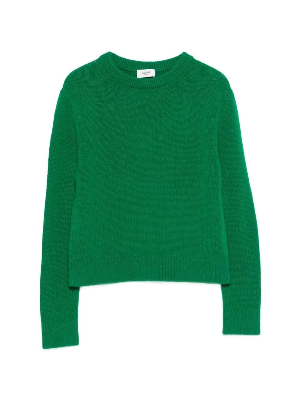 Celine Women Cashmere Crew Neck Sweater CELINE