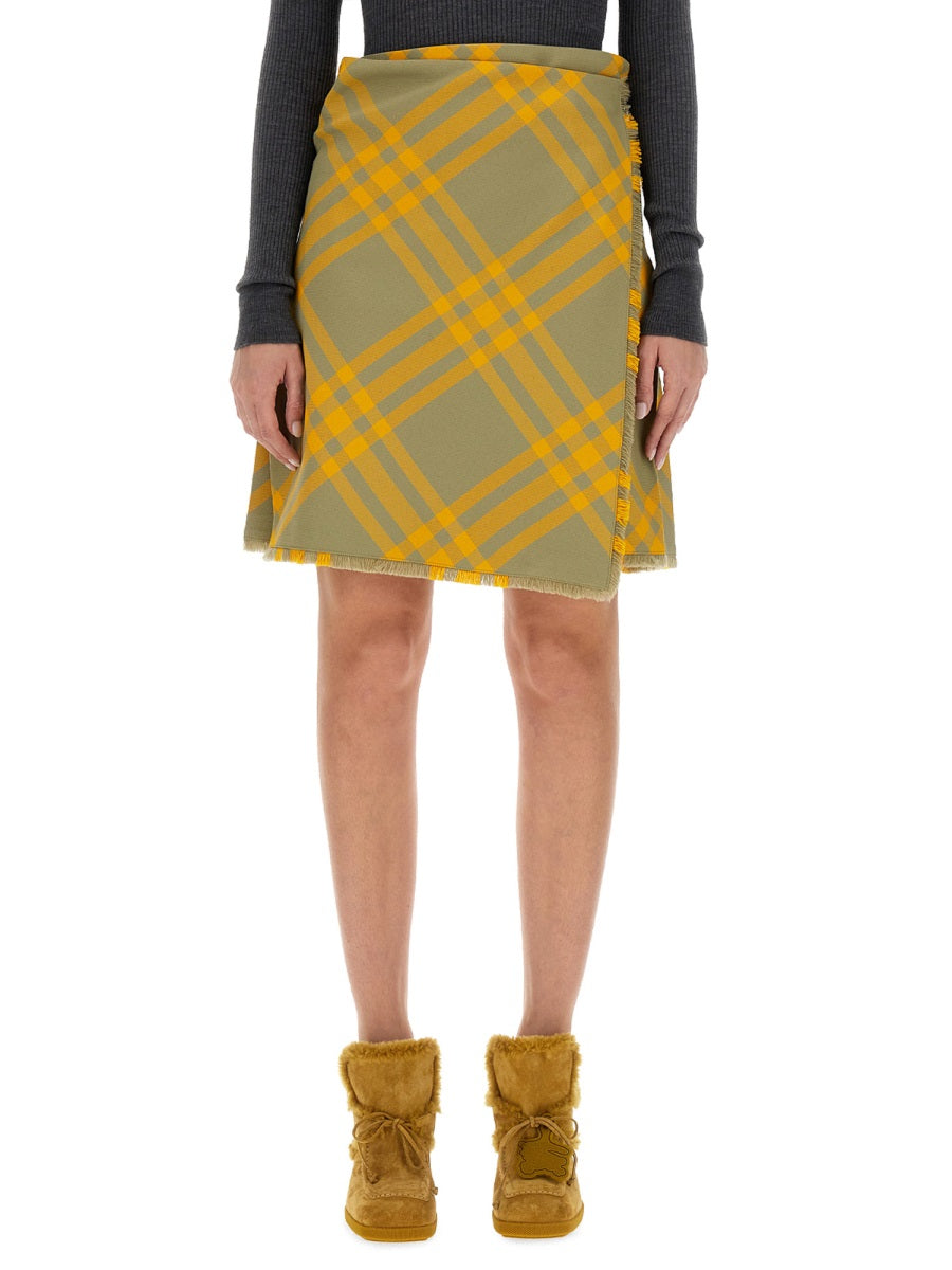 Burberry Women Wool Blend Kilt BURBERRY