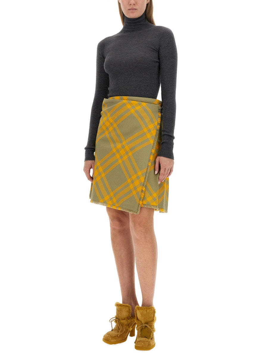 Burberry Women Wool Blend Kilt BURBERRY