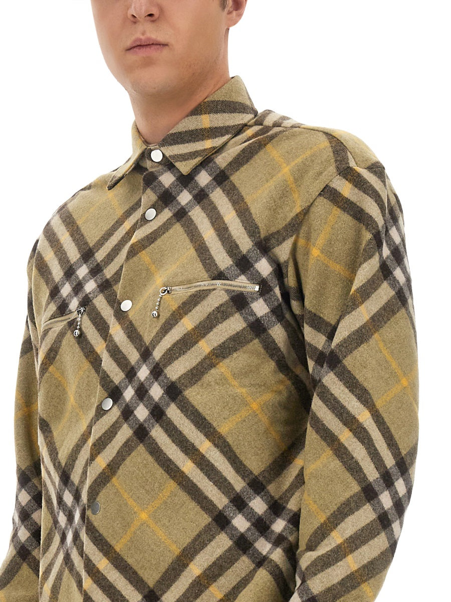 Burberry Men Wool Shirt BURBERRY