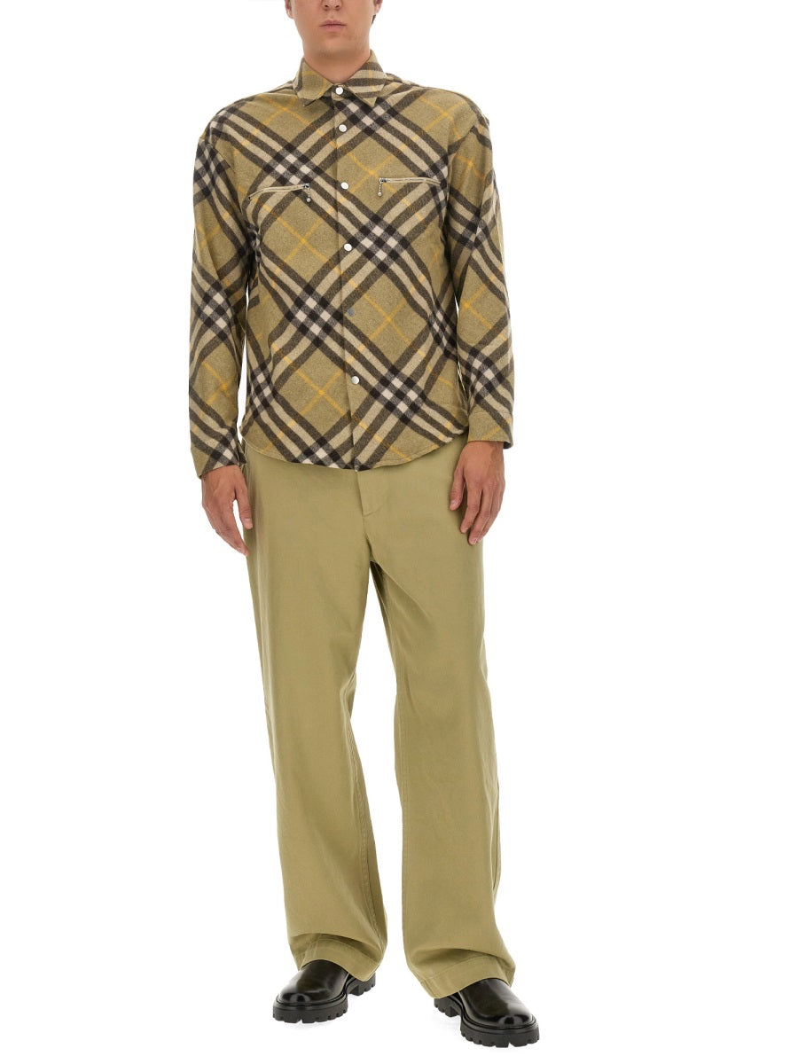 Burberry Men Wool Shirt BURBERRY