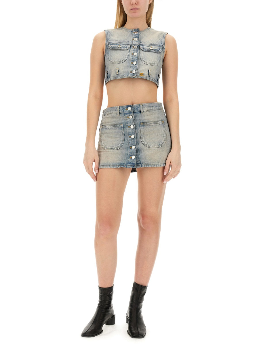 Courreges Women Top Cropped COURREGES