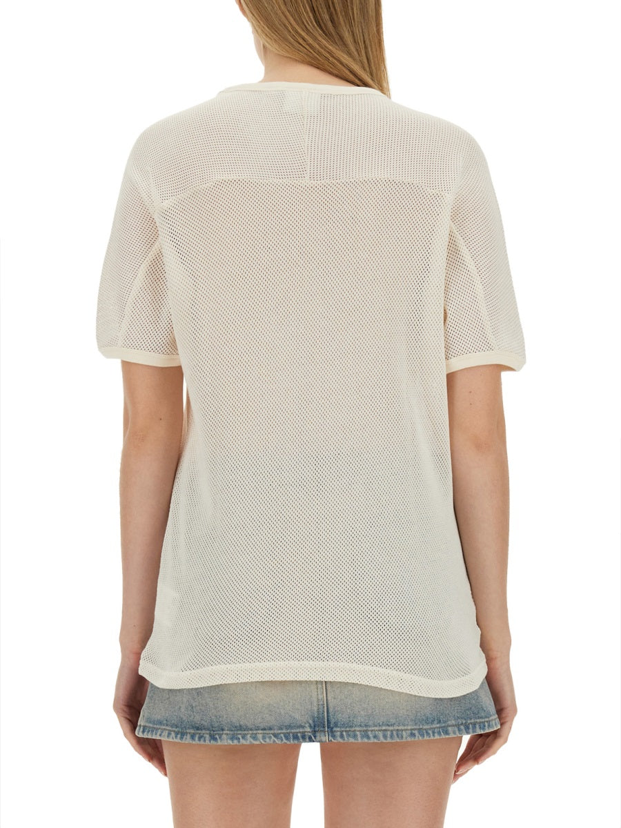Courreges Women T-Shirt With Logo COURREGES