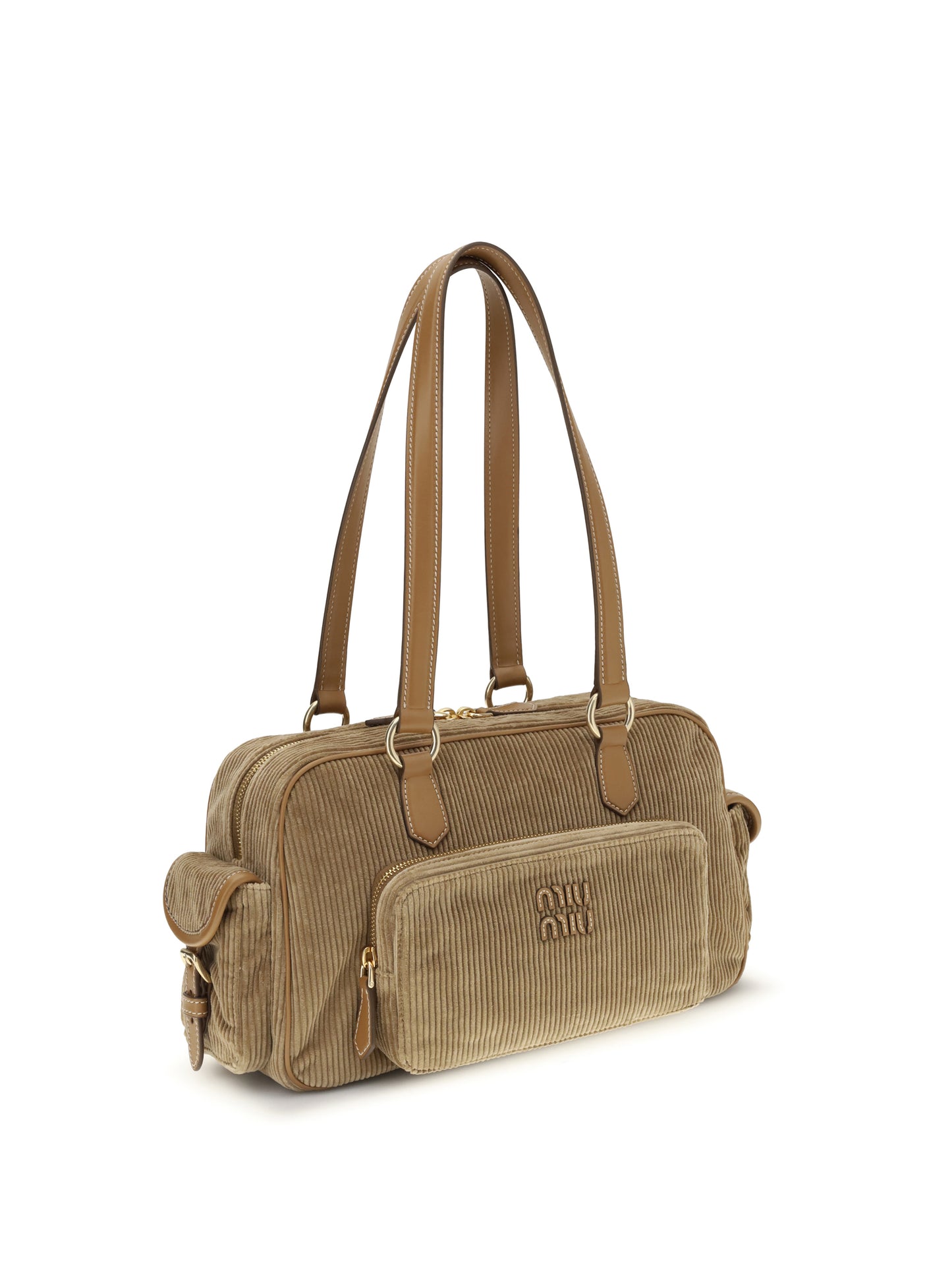 Miu Miu Women Corduroy Shoulder Bag MIU MIU