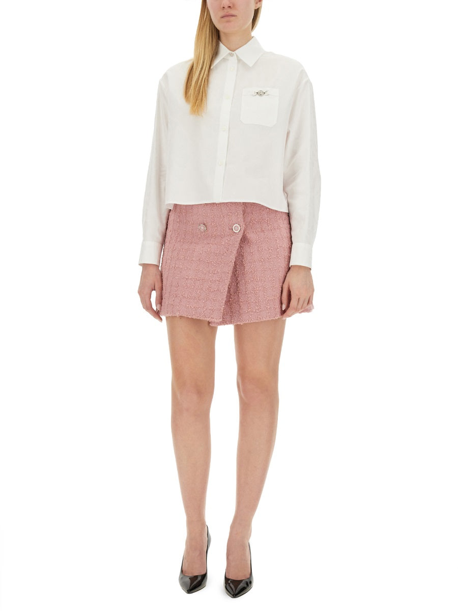 Versace Women Mini Wrap Skirt VERSACE