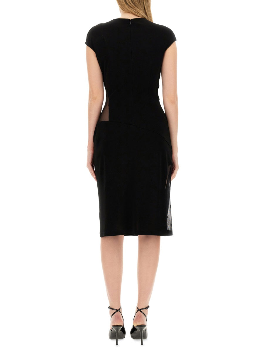 Givenchy Women 4G Crepe And Tulle Dress GIVENCHY