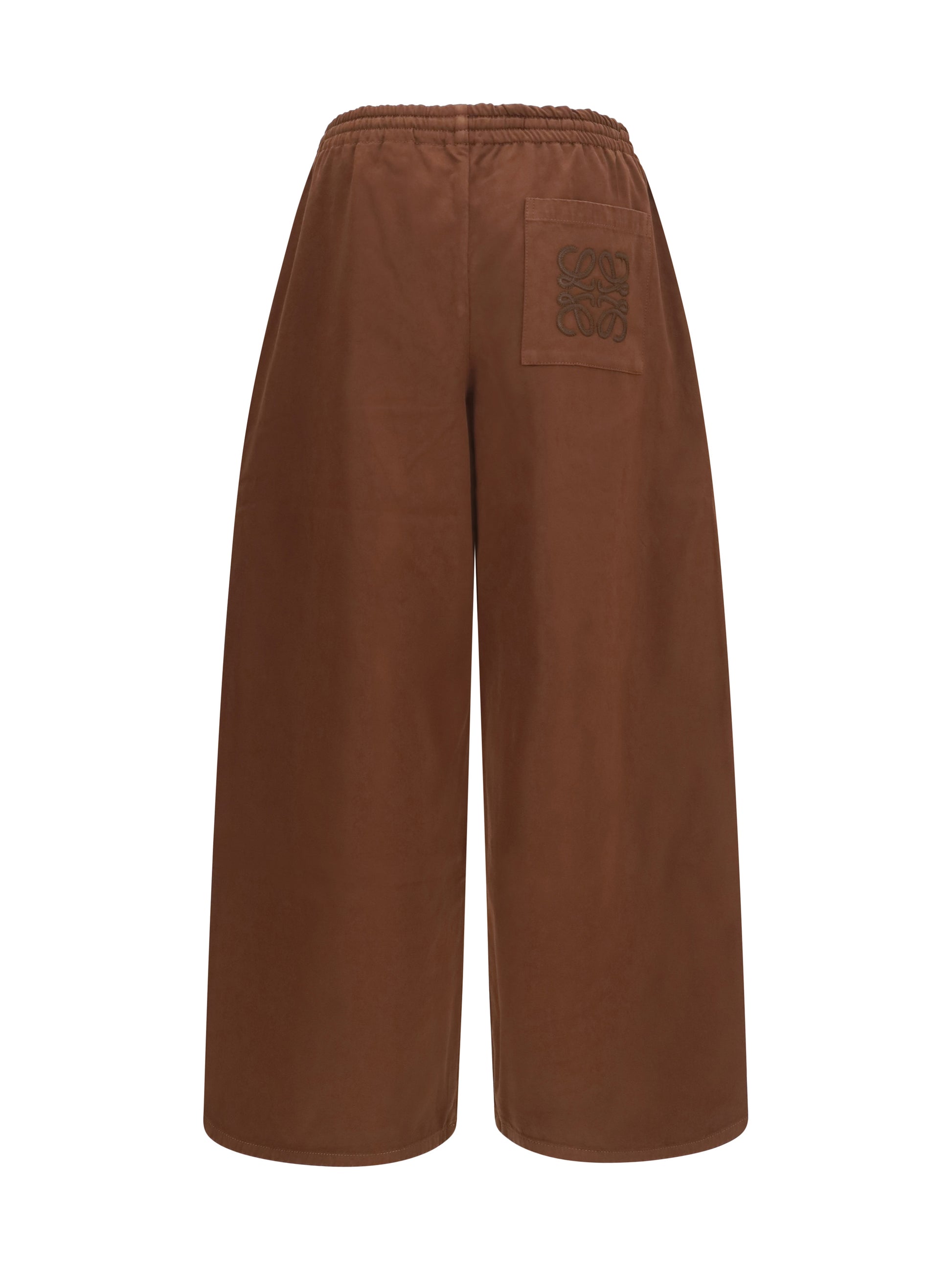 Loewe Men Drawstring Cotton Pants LOEWE