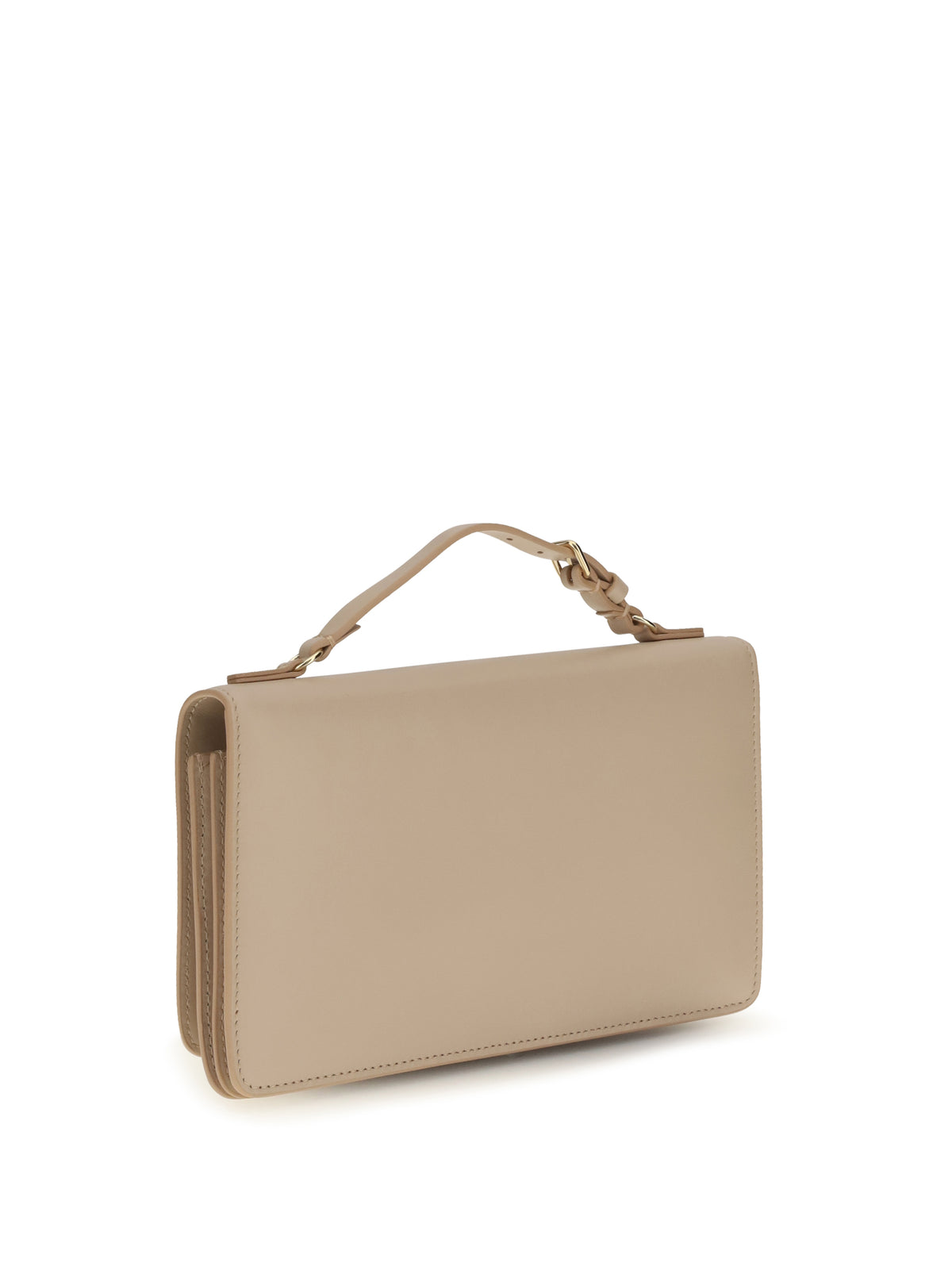 Fendi Women Peekaboo Leather Chain Wallet FENDI