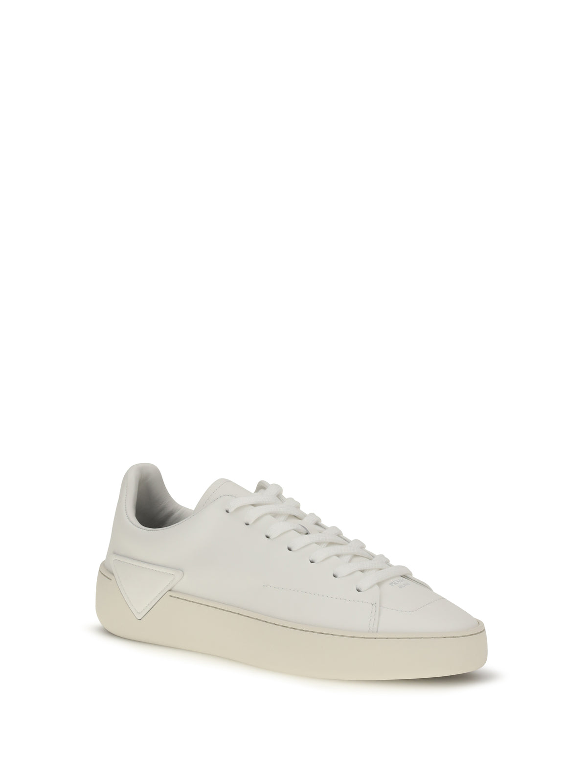 Prada Men Court Leather Sneakers PRADA