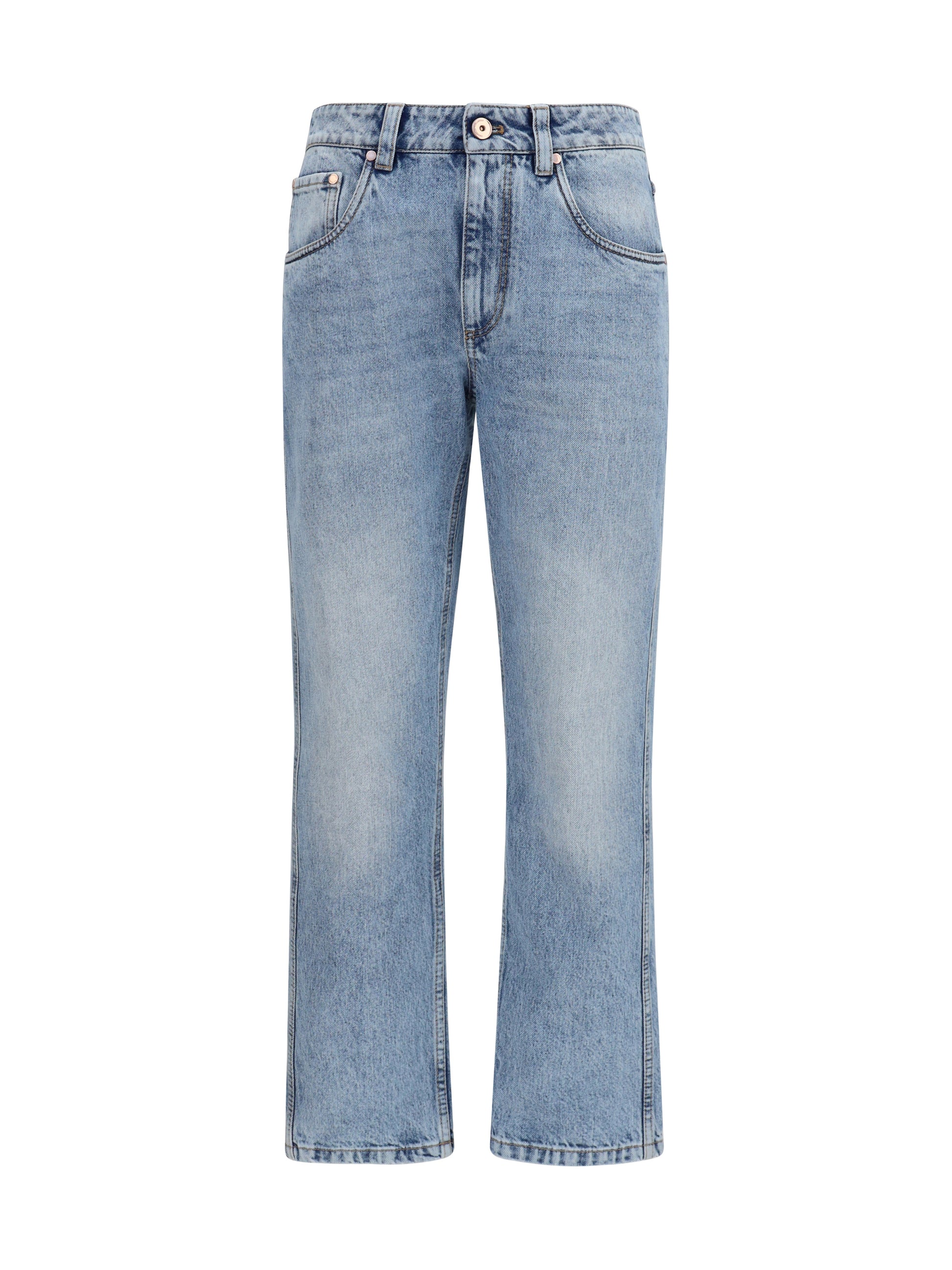 Brunello Cucinelli Women Denim Pants BRUNELLO CUCINELLI