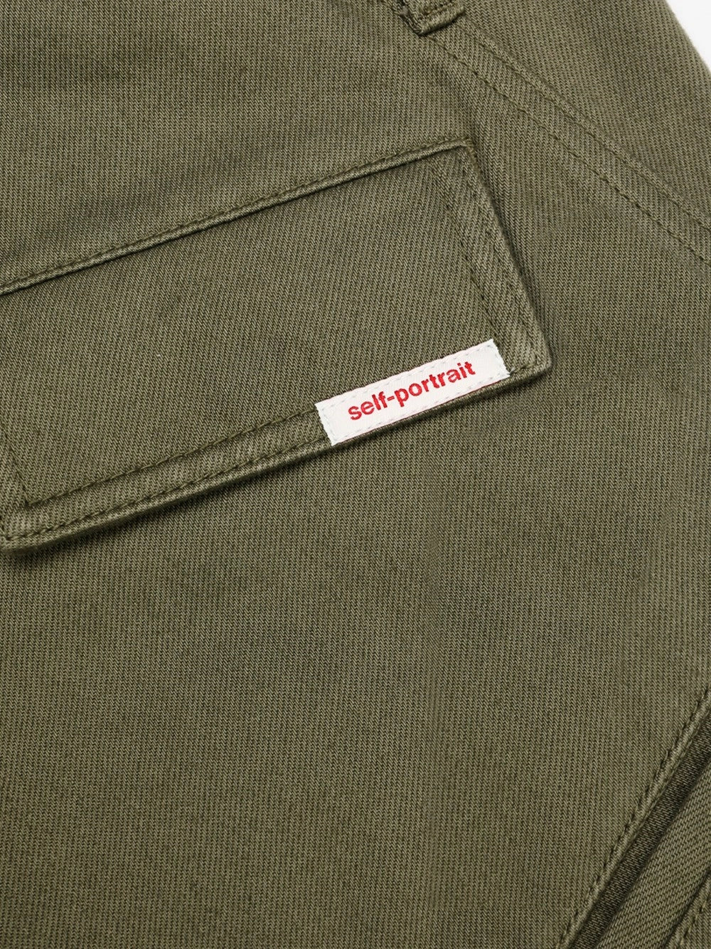 Self-Portrait Women Cargo Jeans SELF-PORTRAIT