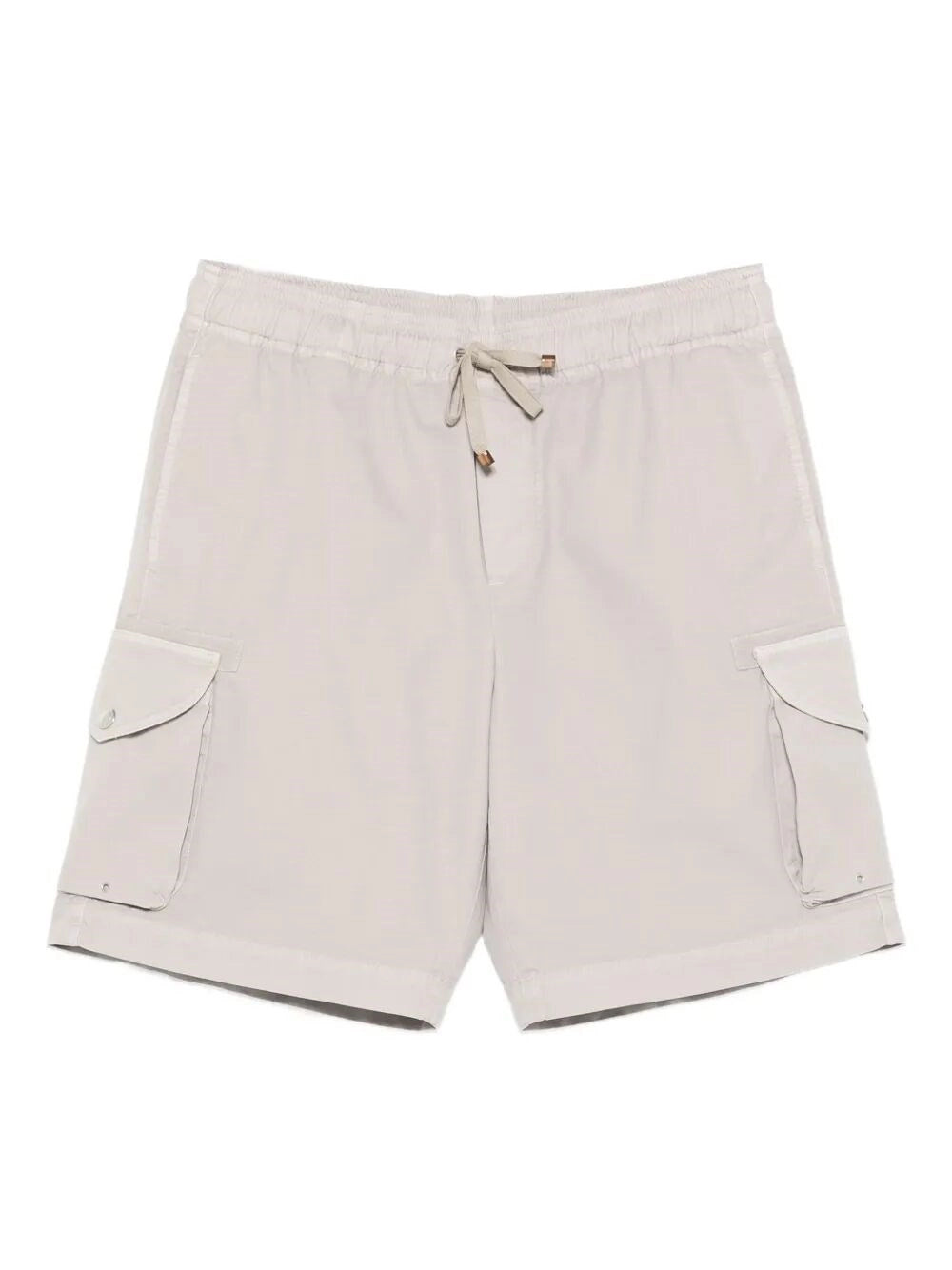 Brunello Cucinelli Men Gabardine Bermuda BRUNELLO CUCINELLI