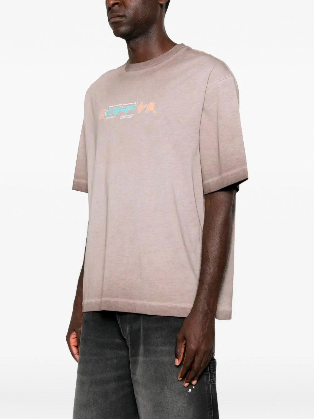 Off White Men `Archigeography 3 Arrow` `T-Shirt OFF-WHITE
