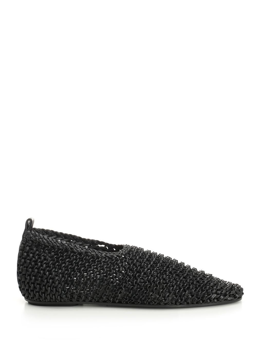 Toteme Women Woven Leather Ballerinas TOTEME