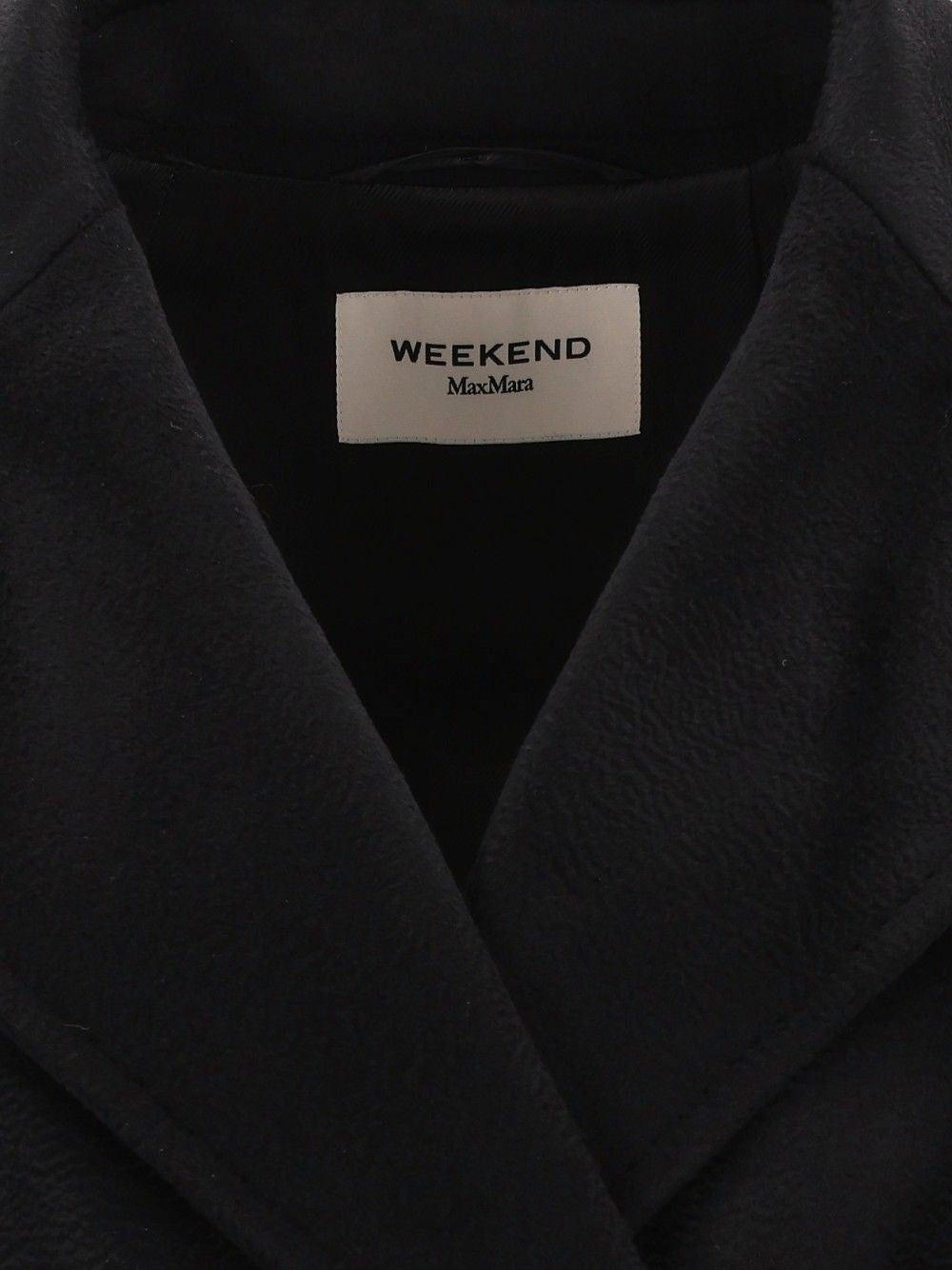 Weekend Max Mara Women Resina Drap Wool Long Coat Double Breast WEEKEND MAX MARA