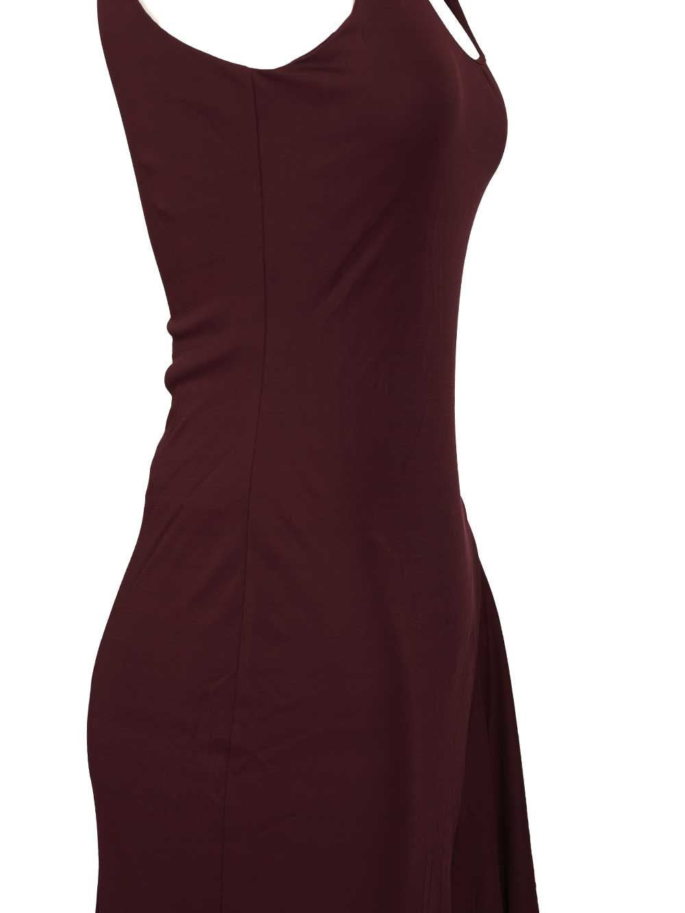Alaïa Women Asymmetrical Dress In Flowing Jersey ALAIA