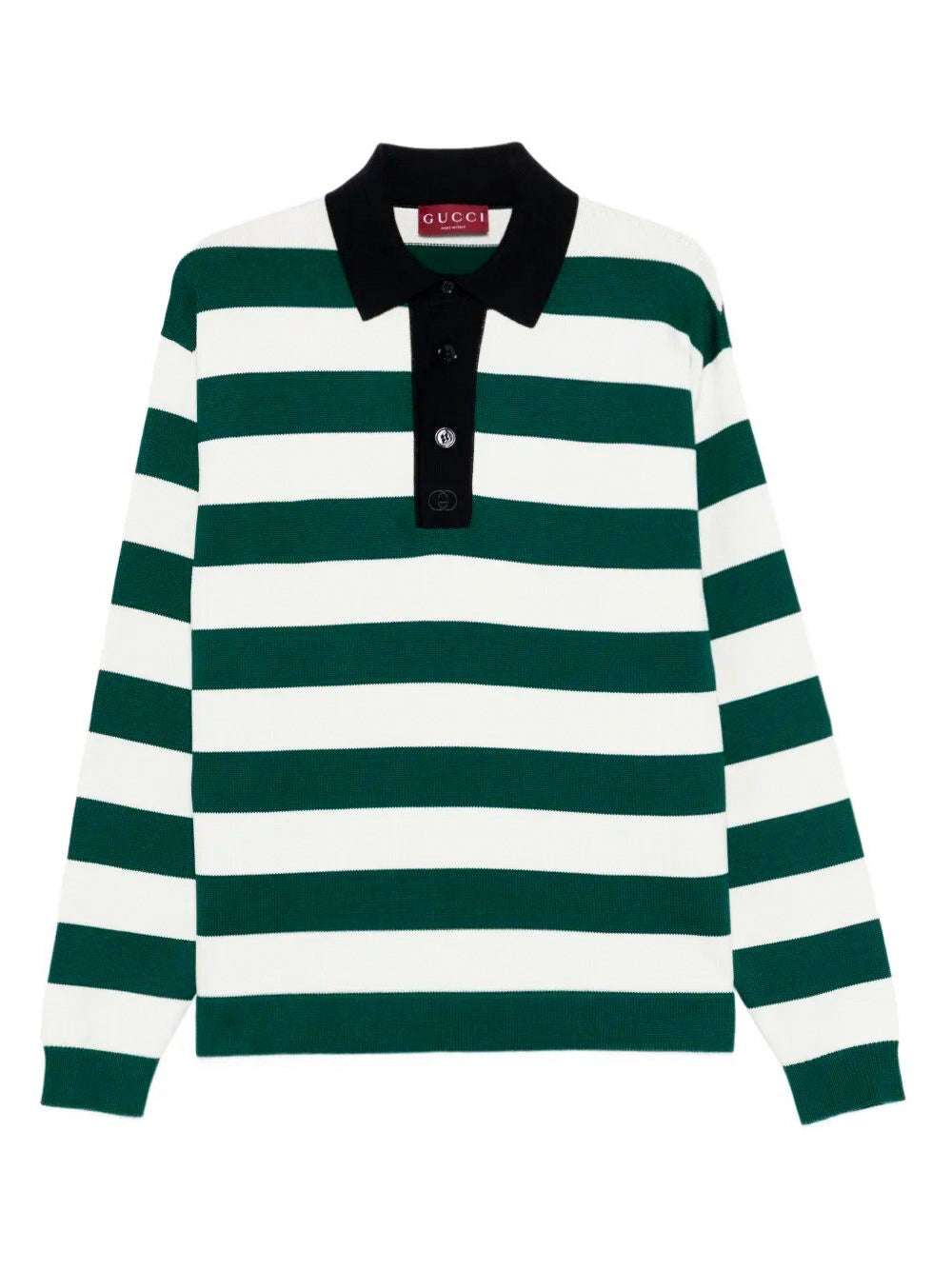 Gucci Men Long Sleeve Polo GUCCI
