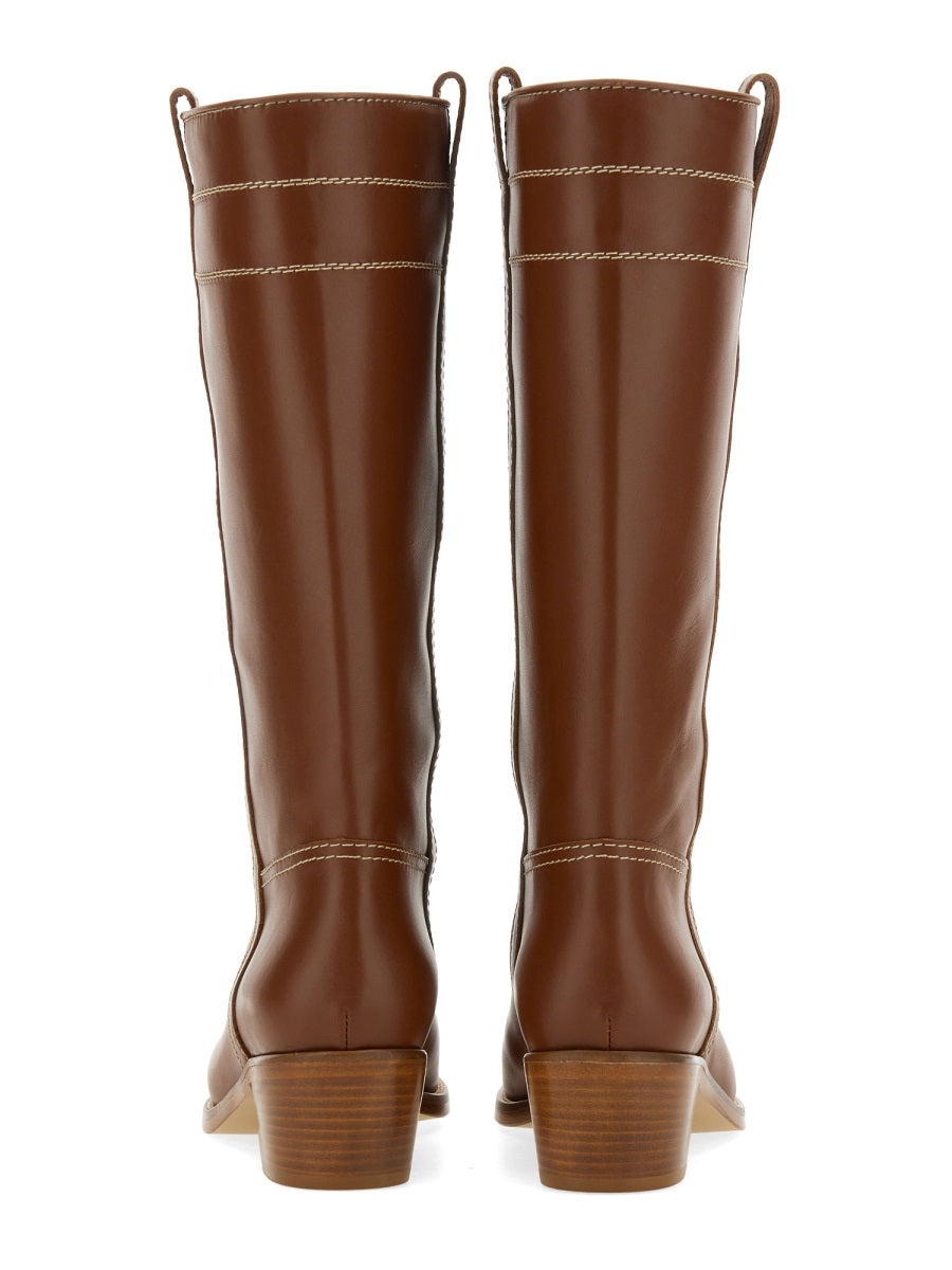 Fay Women Leather Boot FAY