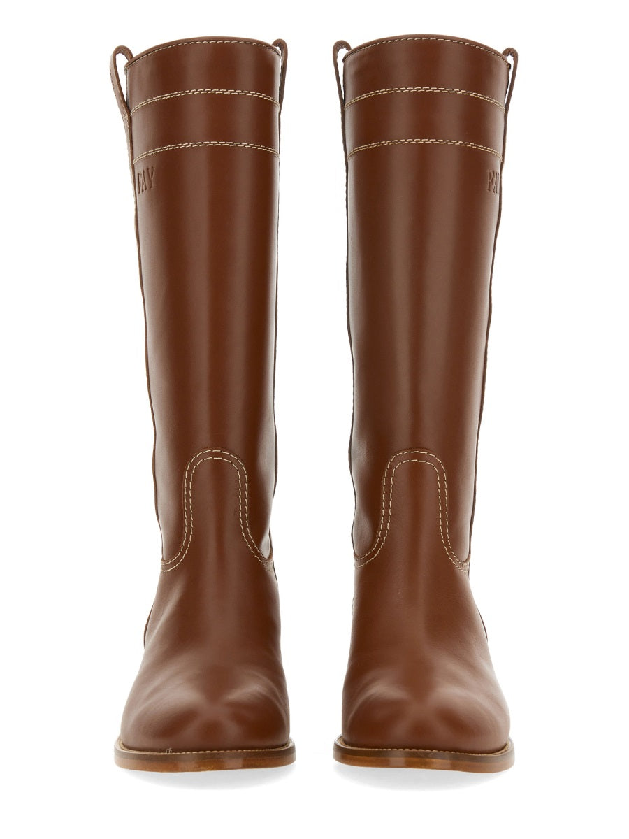 Fay Women Leather Boot FAY
