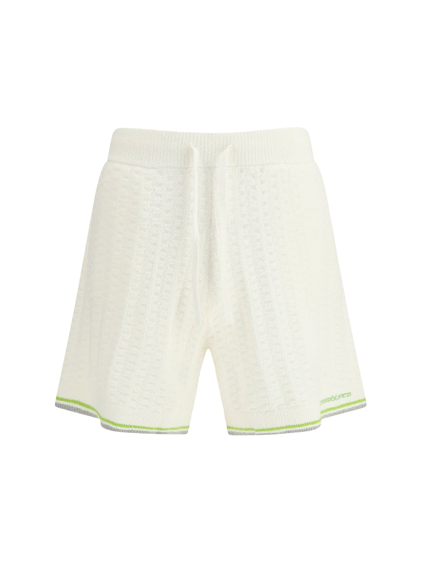 Casablanca Men Tennis Bouclé Shorts CASABLANCA