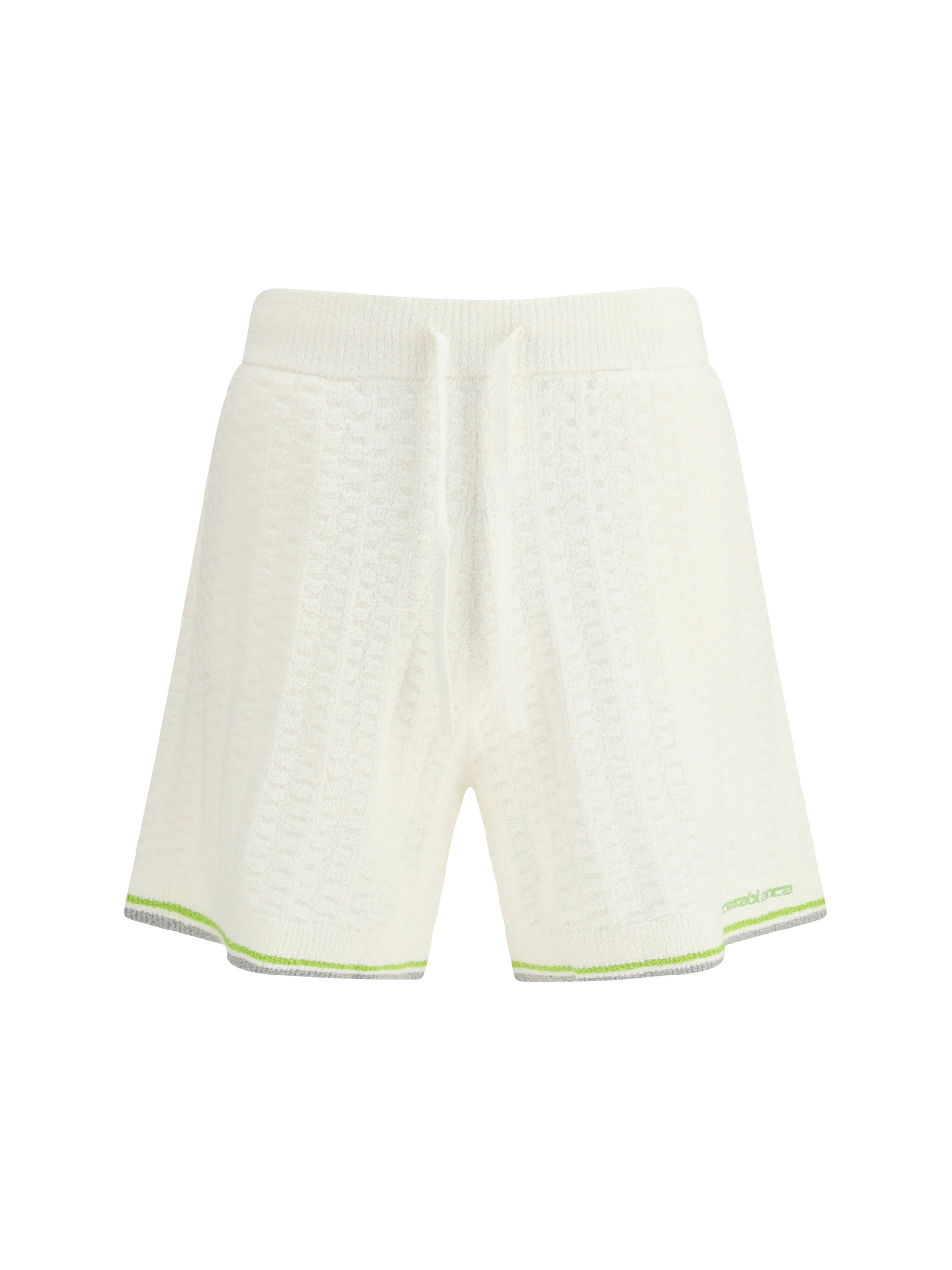 Casablanca Men Tennis Bouclé Shorts CASABLANCA