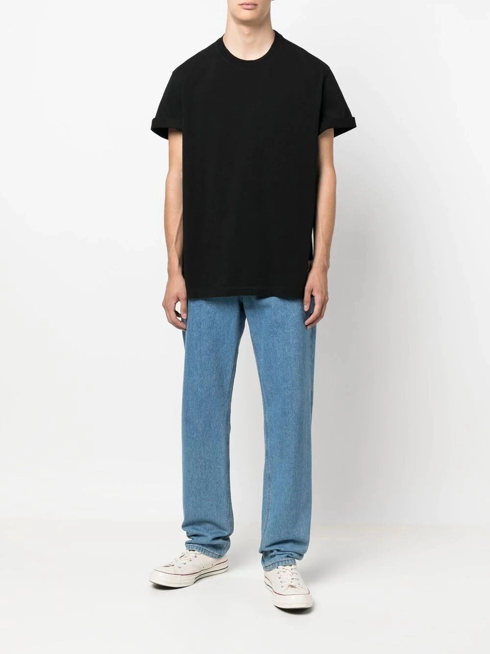 Golden Goose Men T-Shirt Distressed Cotton GOLDEN GOOSE