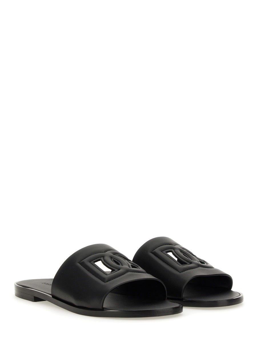 Dolce & Gabbana Men Sandal With Logo DOLCE & GABBANA
