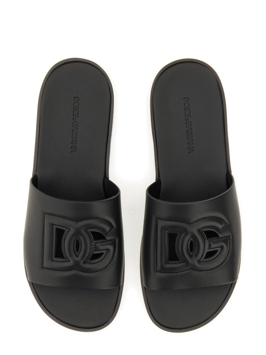 Dolce & Gabbana Men Sandal With Logo DOLCE & GABBANA