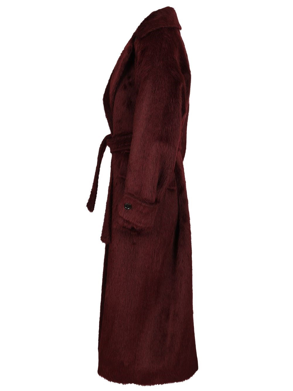 Max Mara Women Long Coat In Alpaca And Wool MAX MARA