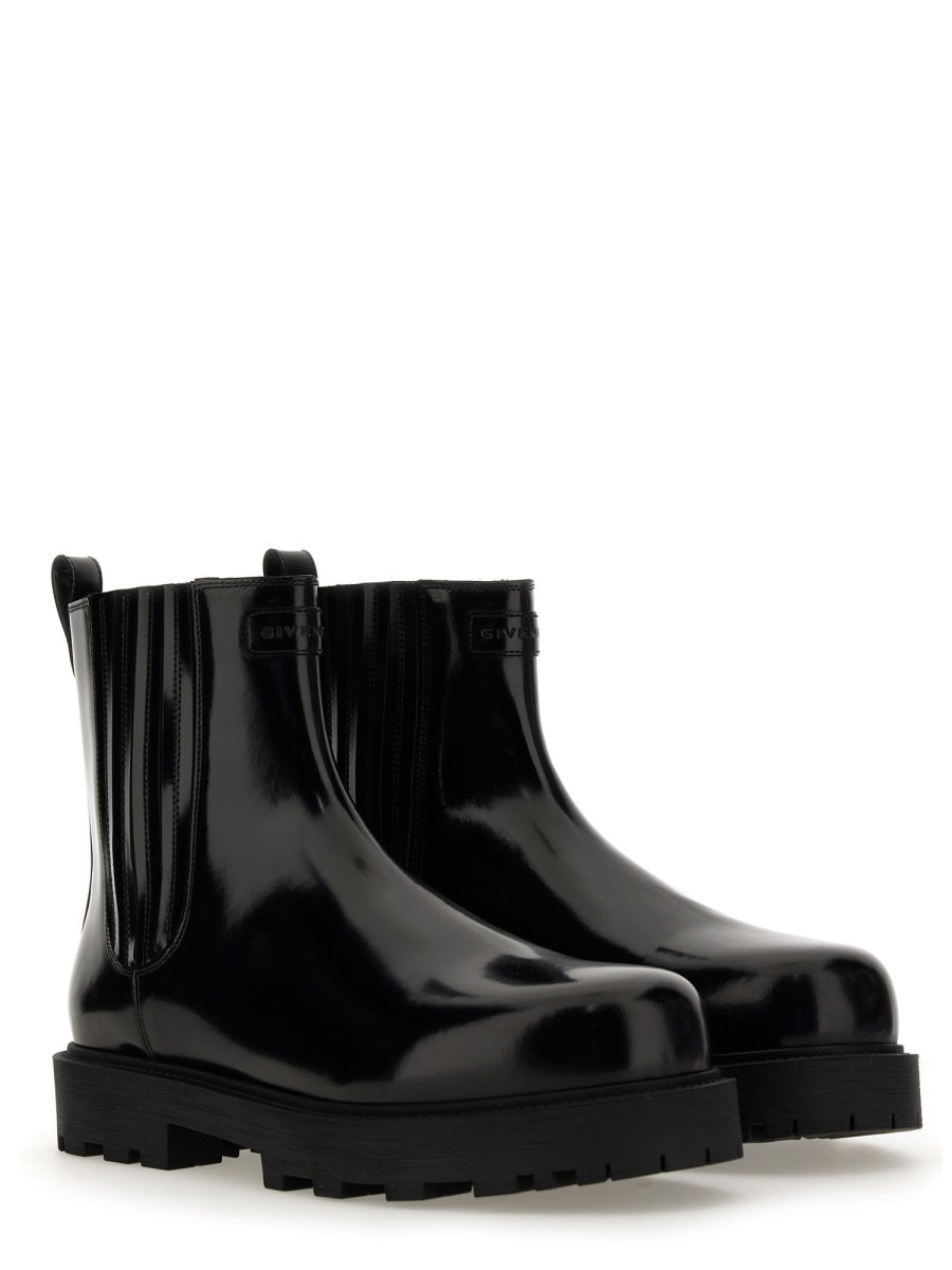 Givenchy Men Leather Boot GIVENCHY