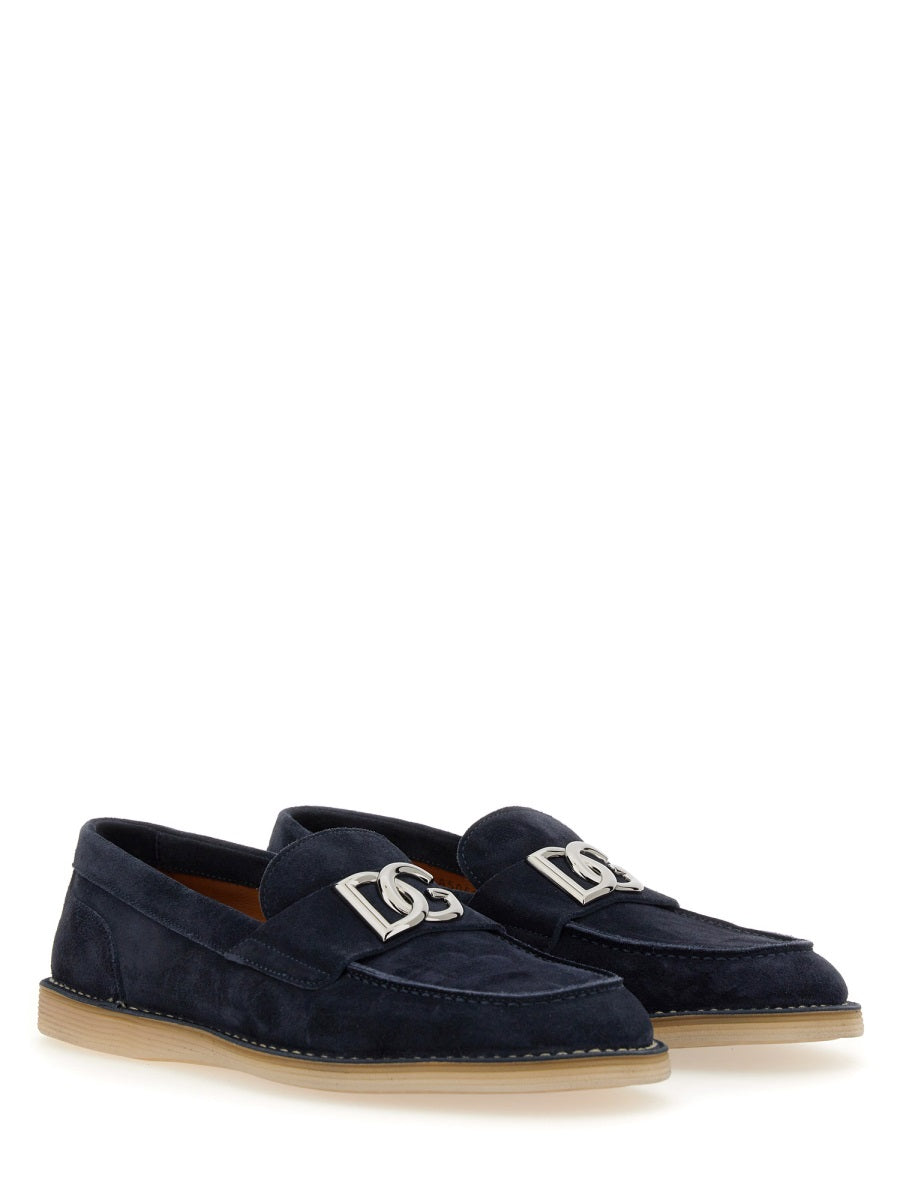 Dolce & Gabbana Men Suede Loafer DOLCE & GABBANA