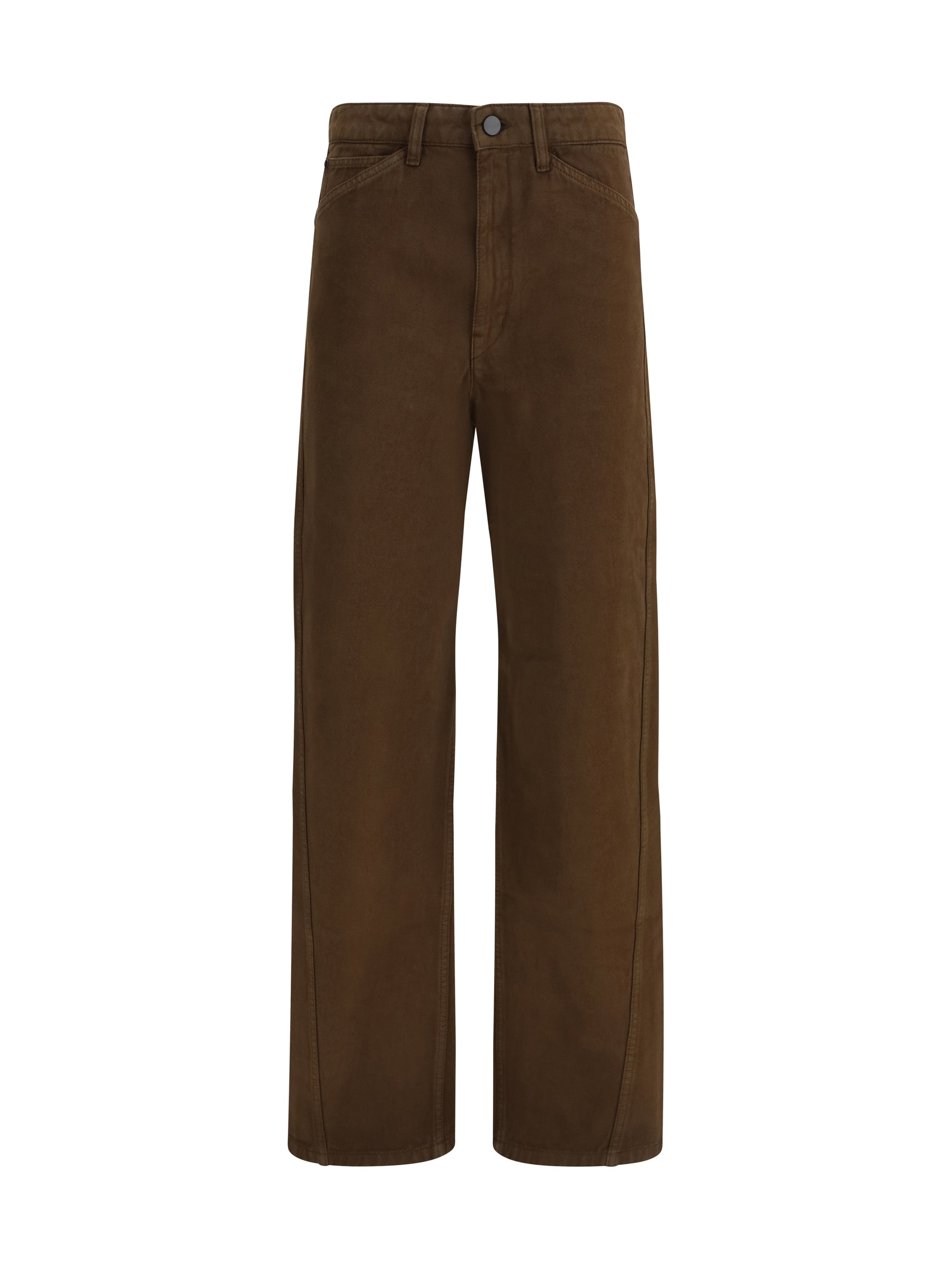 Lemaire Women Five-Pocket Twill Pants LEMAIRE