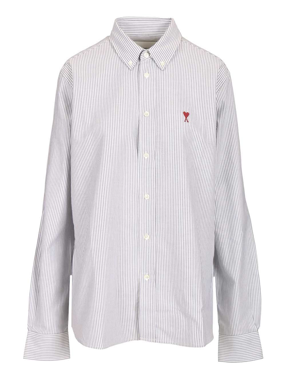 Ami Men Striped Shirt AMI PARIS