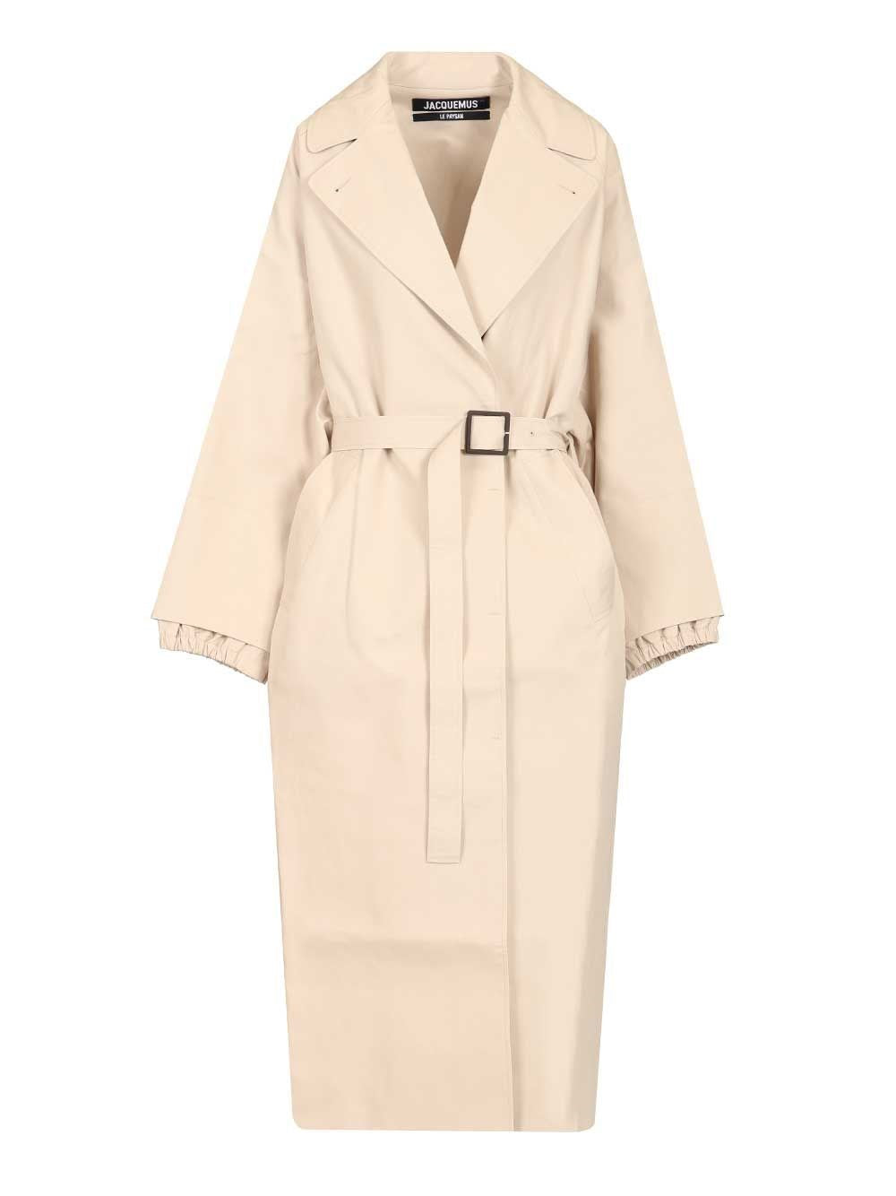 Jacquemus Women Trapezi Trench Coat JACQUEMUS