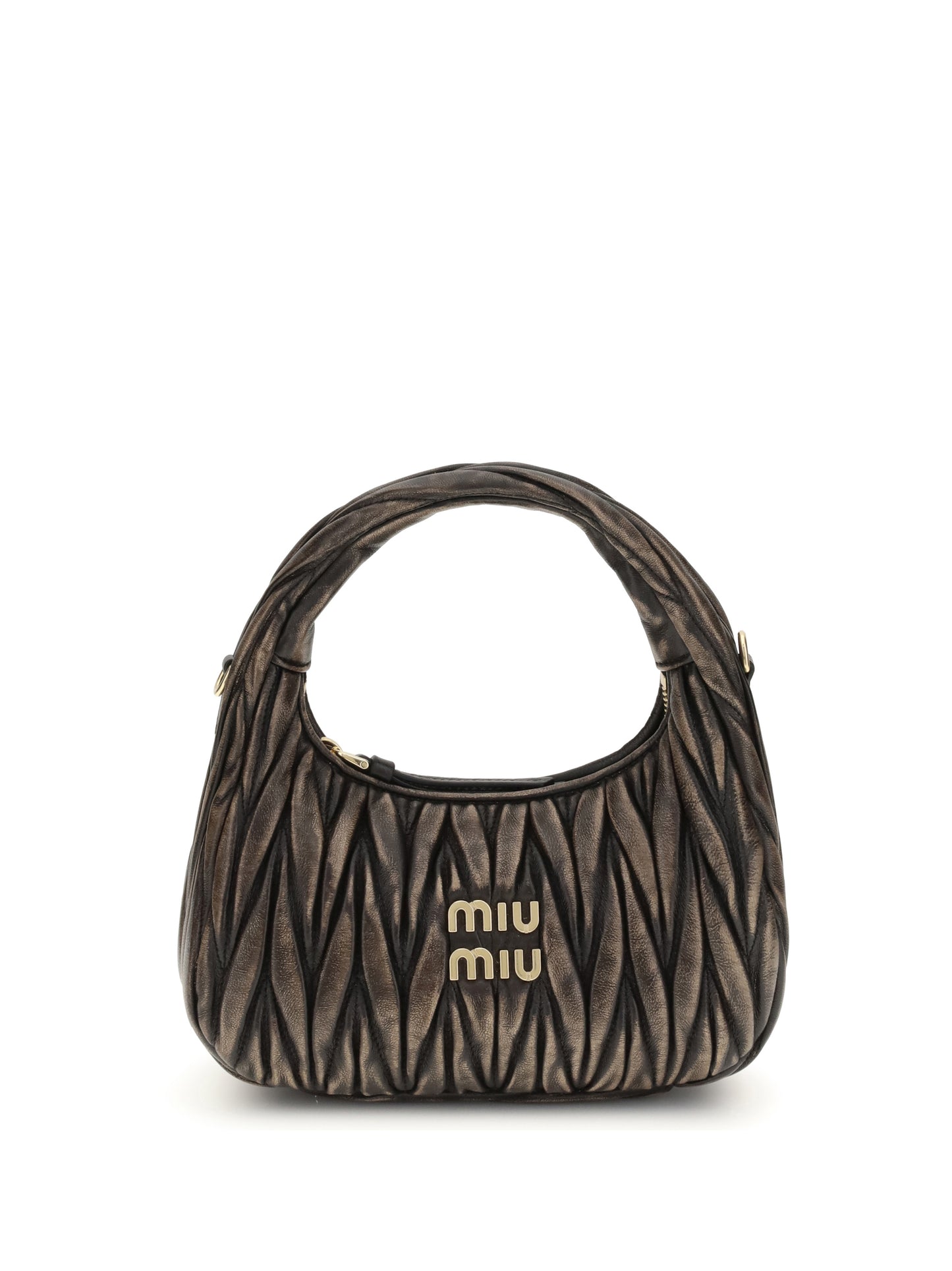 Miu Miu Women Wander Bag In Quilted Leather MIU MIU