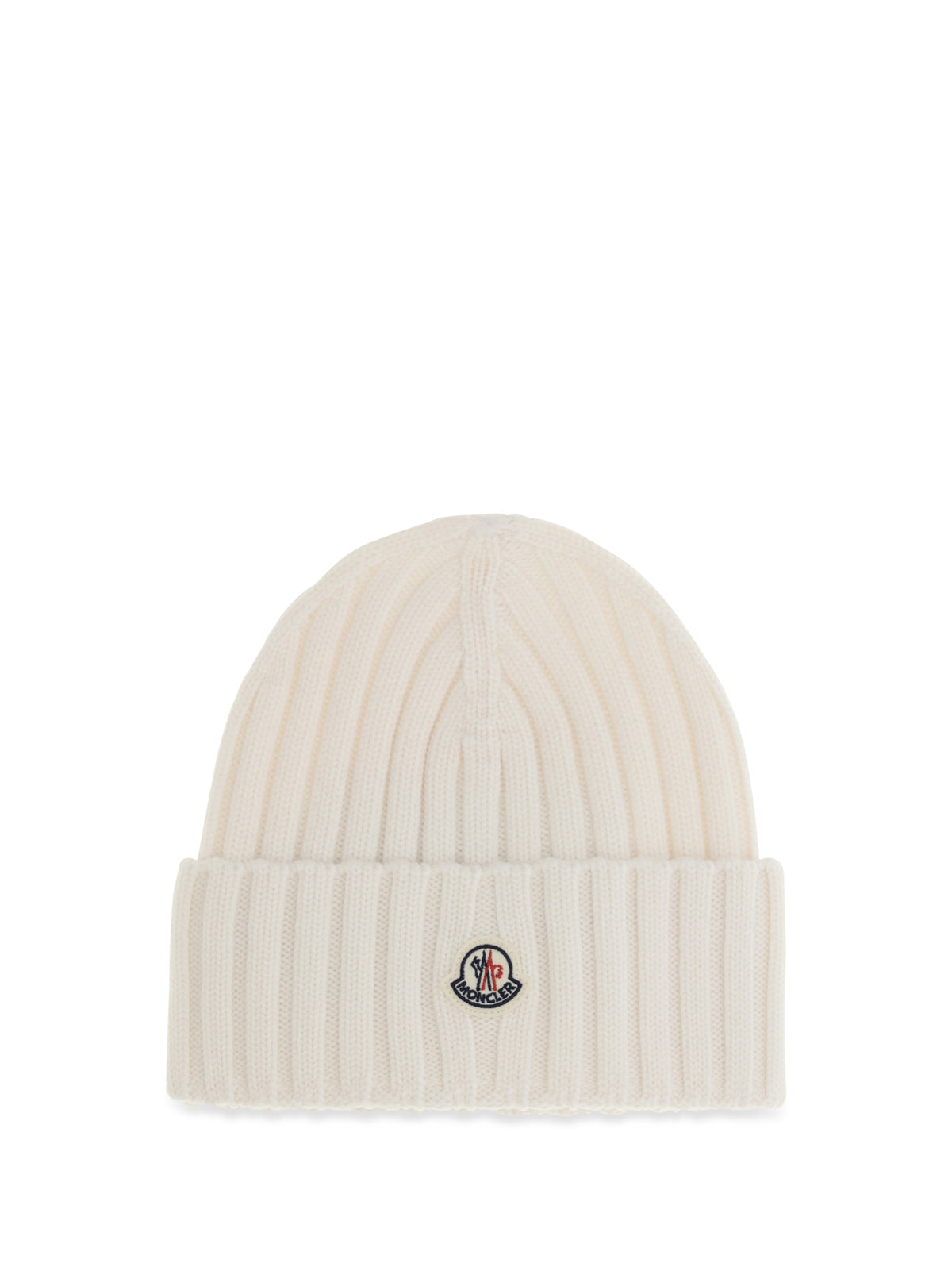Moncler Women Wool Beanie With Logo MONCLER