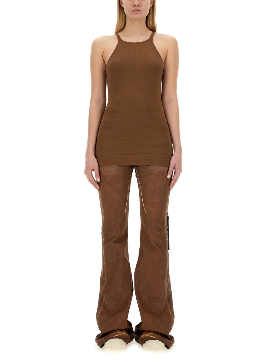 Rick Owens Drkshdw Women "Racer Back" T-Shirt RICK OWENS