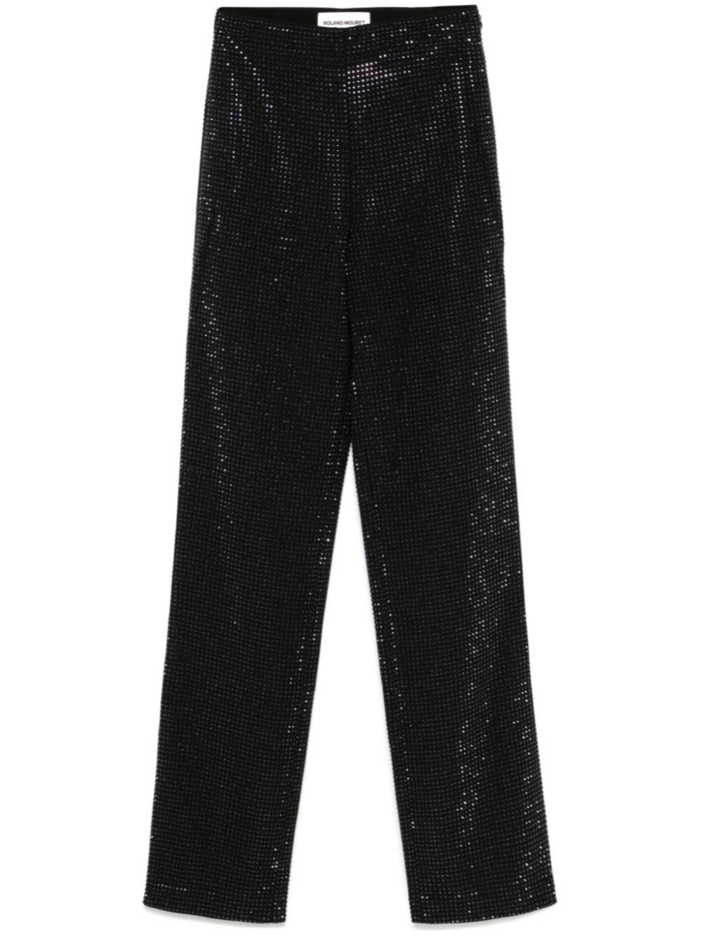 Roland Mouret Women Embellished Boot Cut Trousers ROLAND MOURET