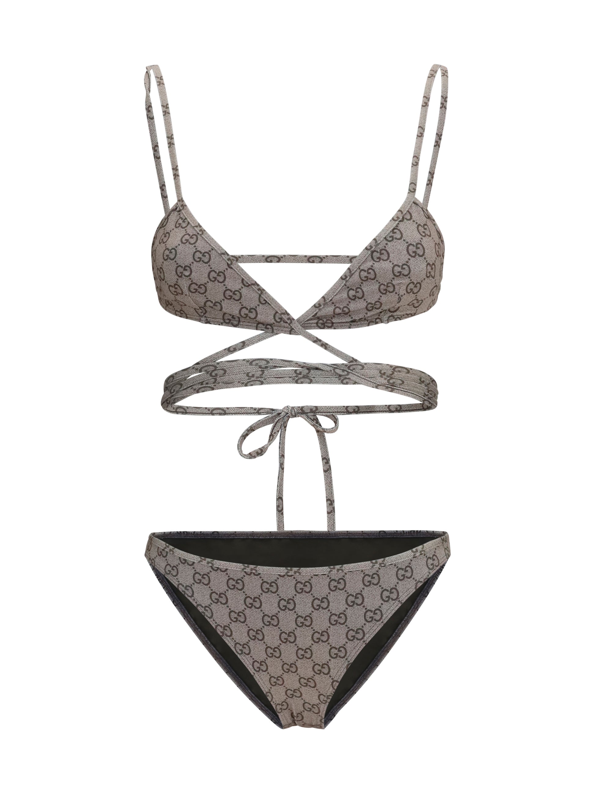 Gucci Women Printed Stretch Jersey Bikini GUCCI