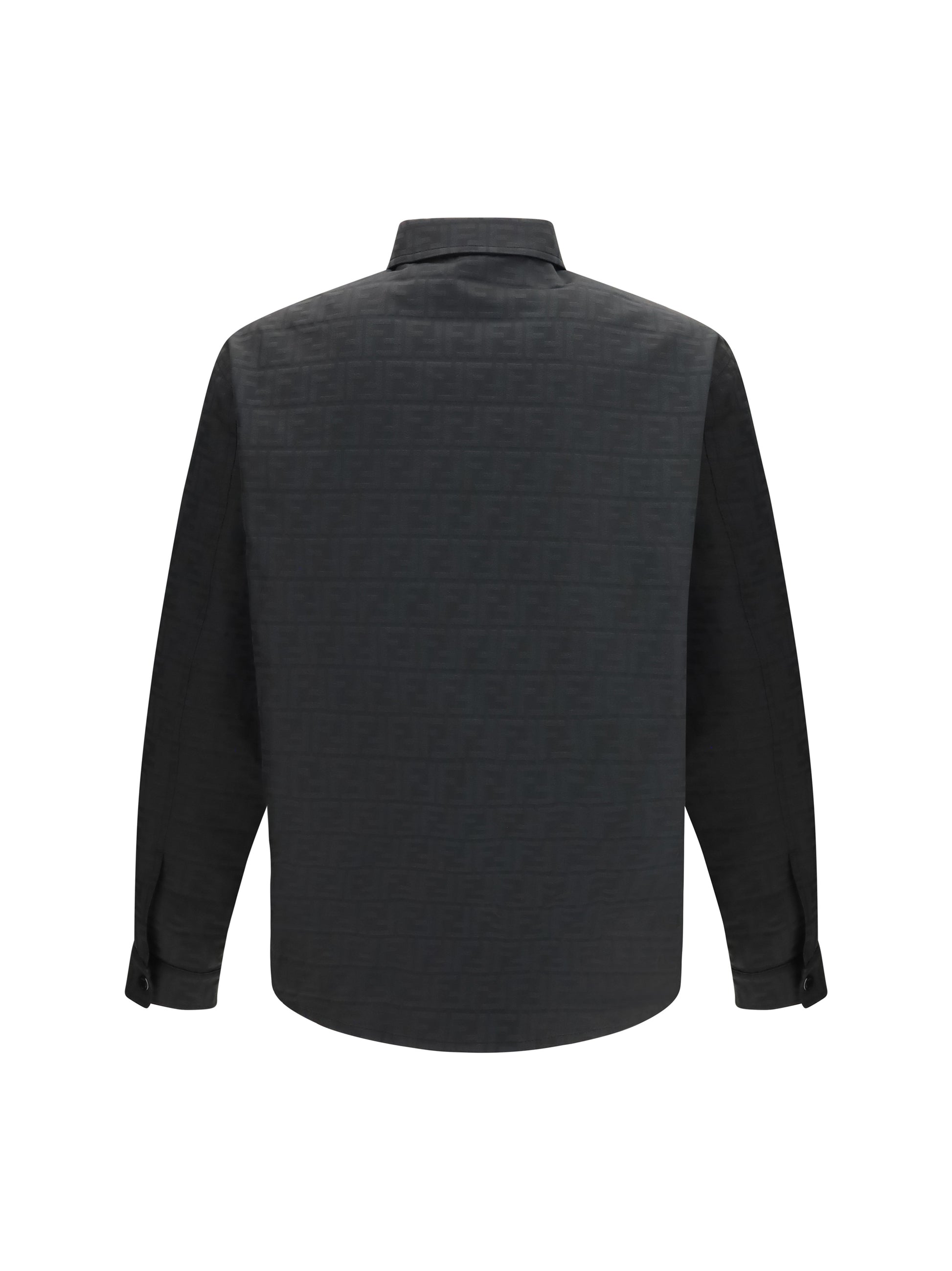 Fendi Men Ff Jacquard Nylon Shirt FENDI