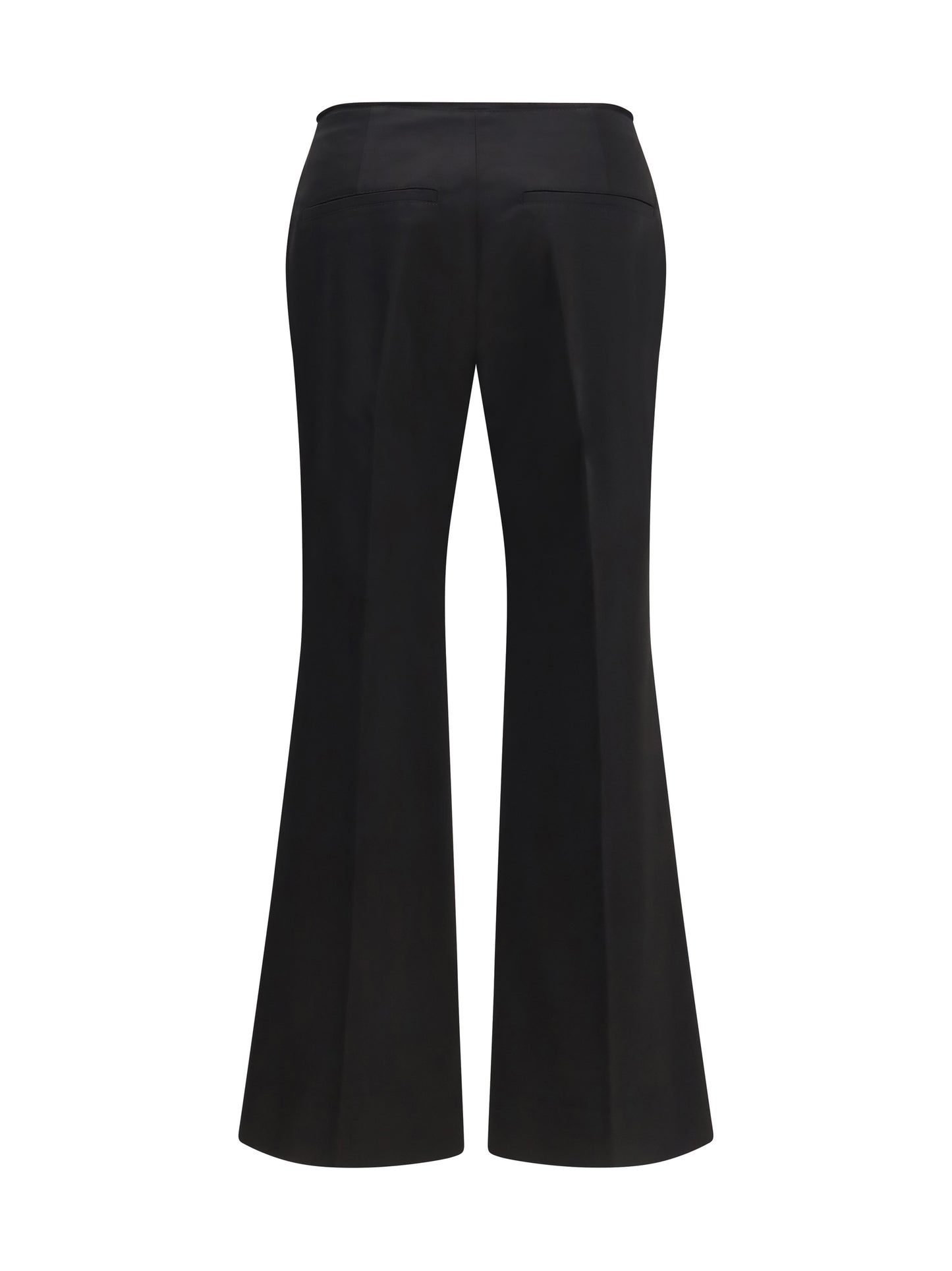 Toteme Women Kick Flare Raw-Edge Pants TOTEME