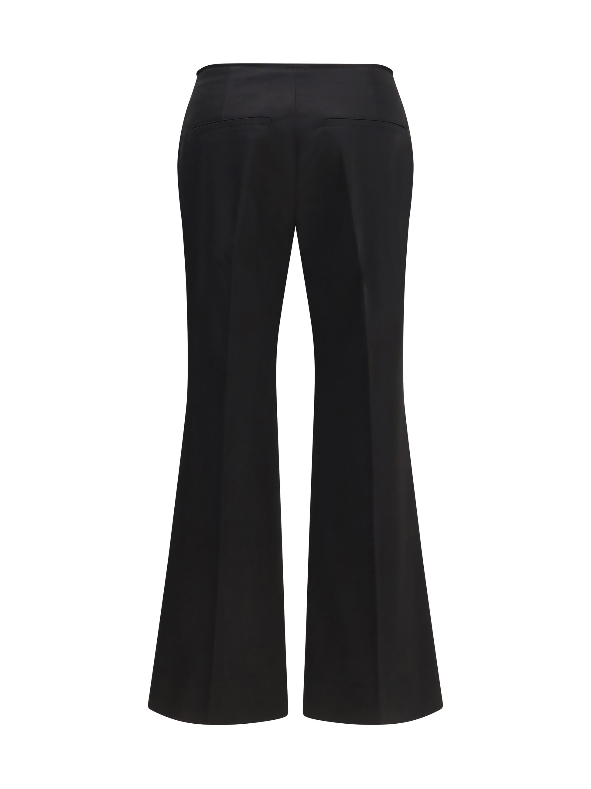 Toteme Women Kick Flare Raw-Edge Pants TOTEME