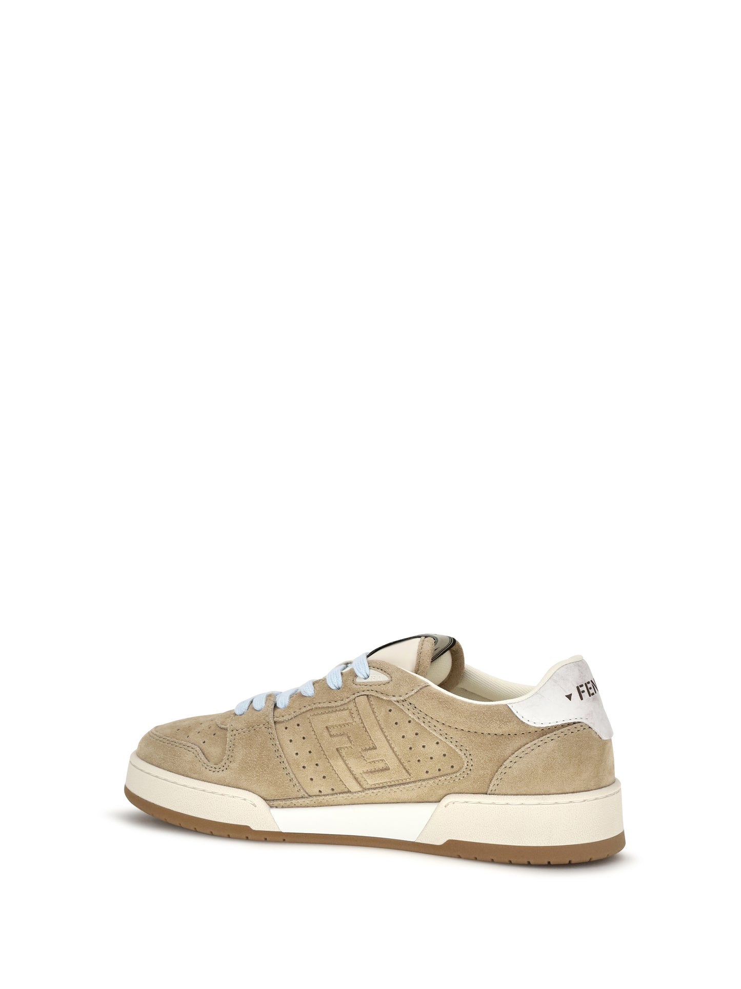 Fendi Men Match Suede Sneakers FENDI